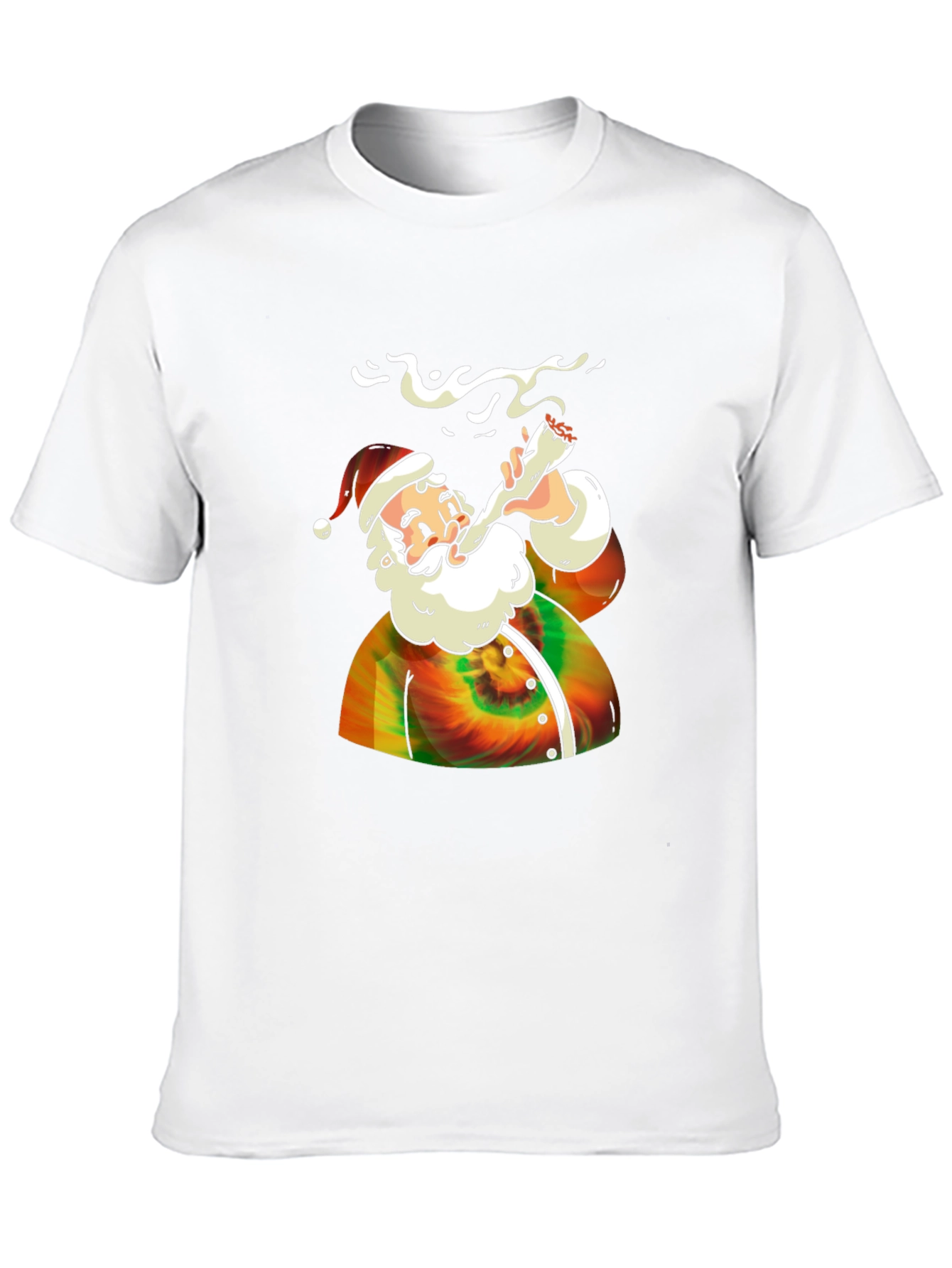Tie-Dye Santa T-Shirt