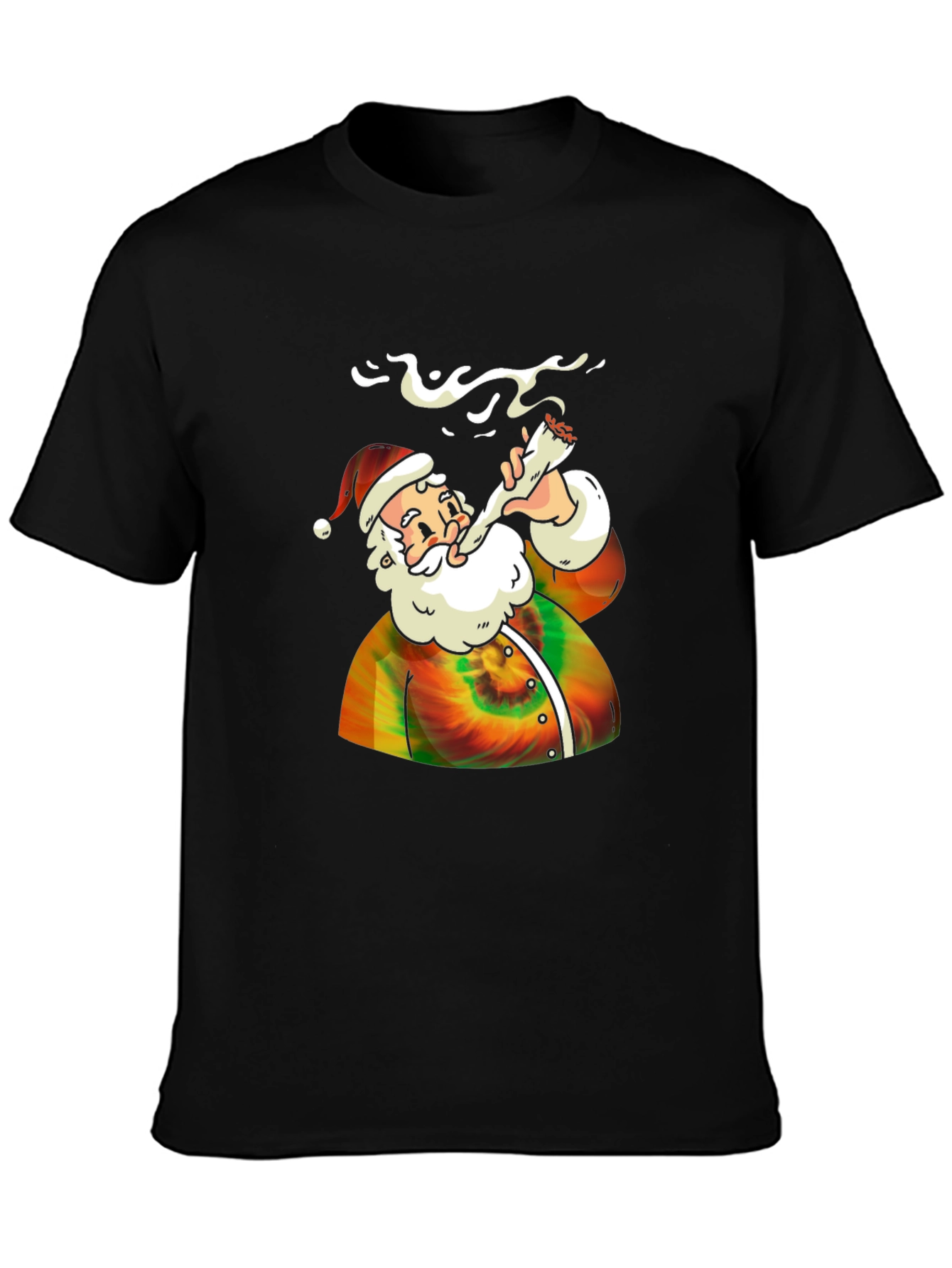 Tie-Dye Santa T-Shirt