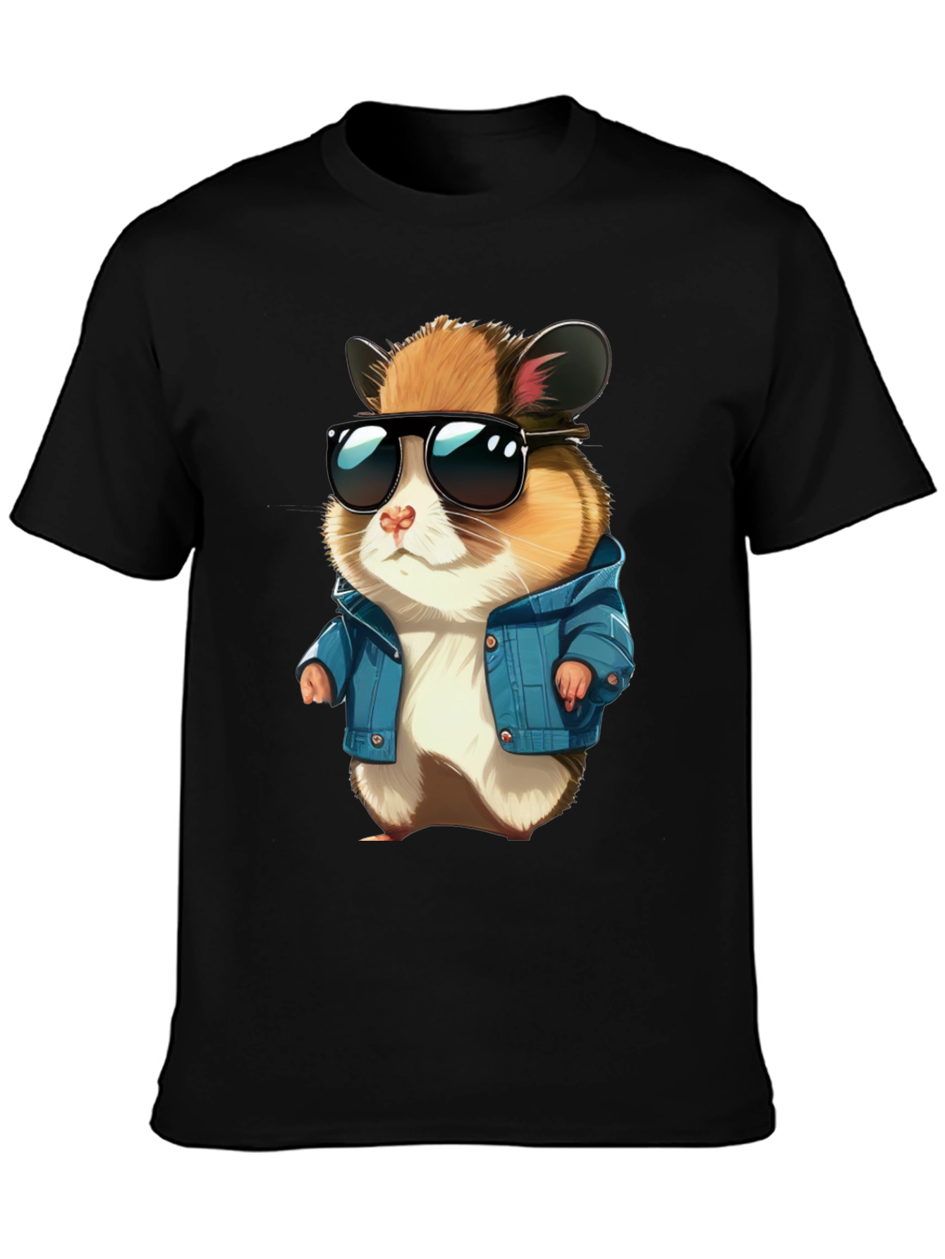 Cool Hamster Graphic Tee - Streetwear Style