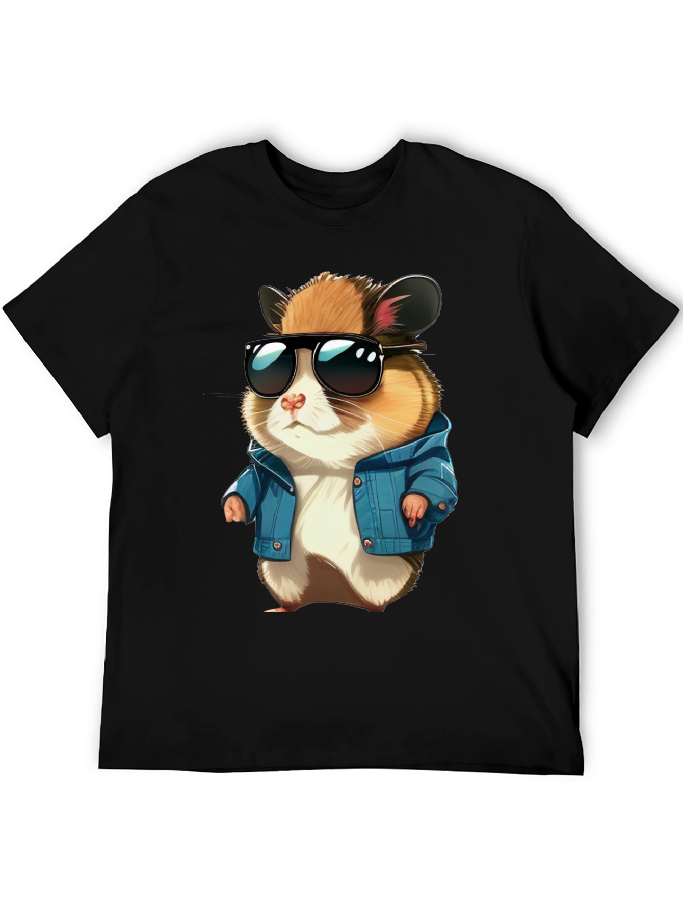 Cool Hamster Graphic Tee - Streetwear Style