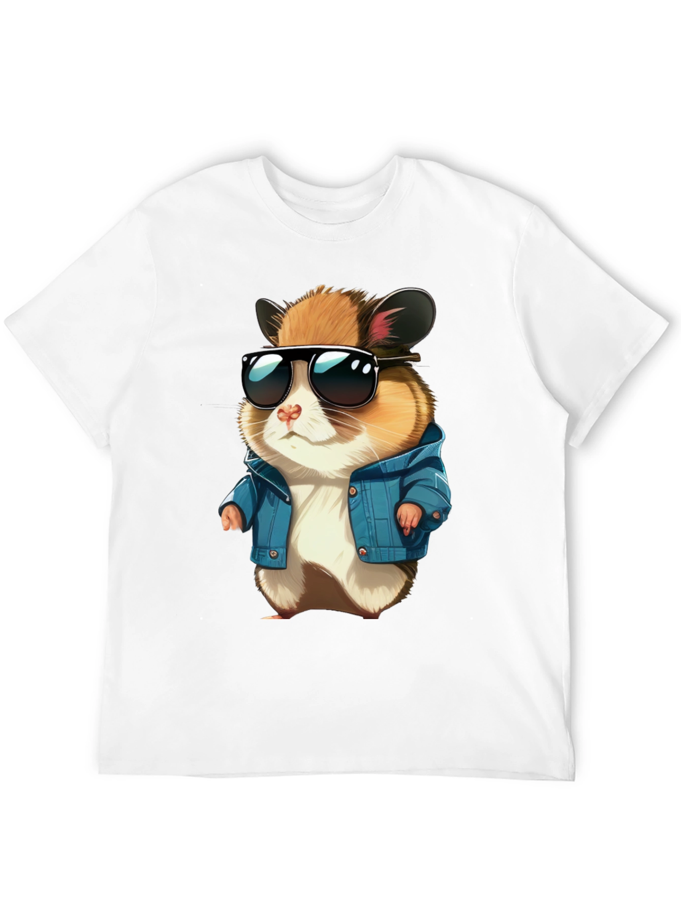 Cool Hamster Graphic Tee - Streetwear Style