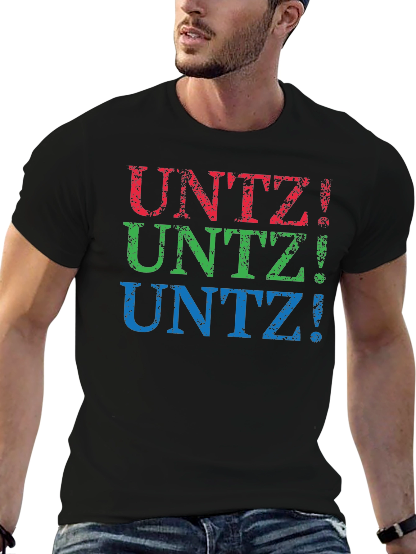 UNTZ! Graphic Print Crew Neck T-Shirt