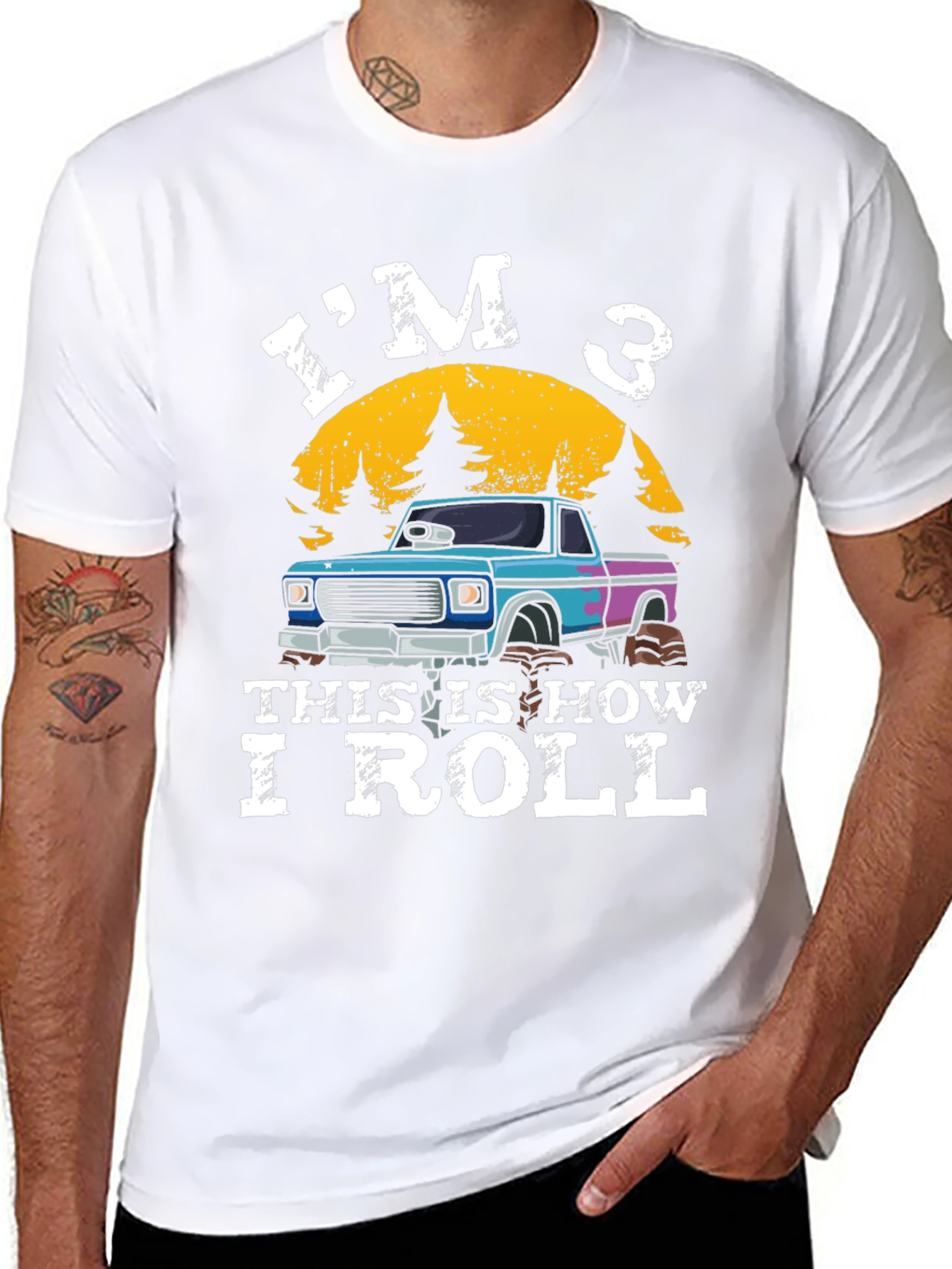 Im 3 This is How I Roll T-Shirt