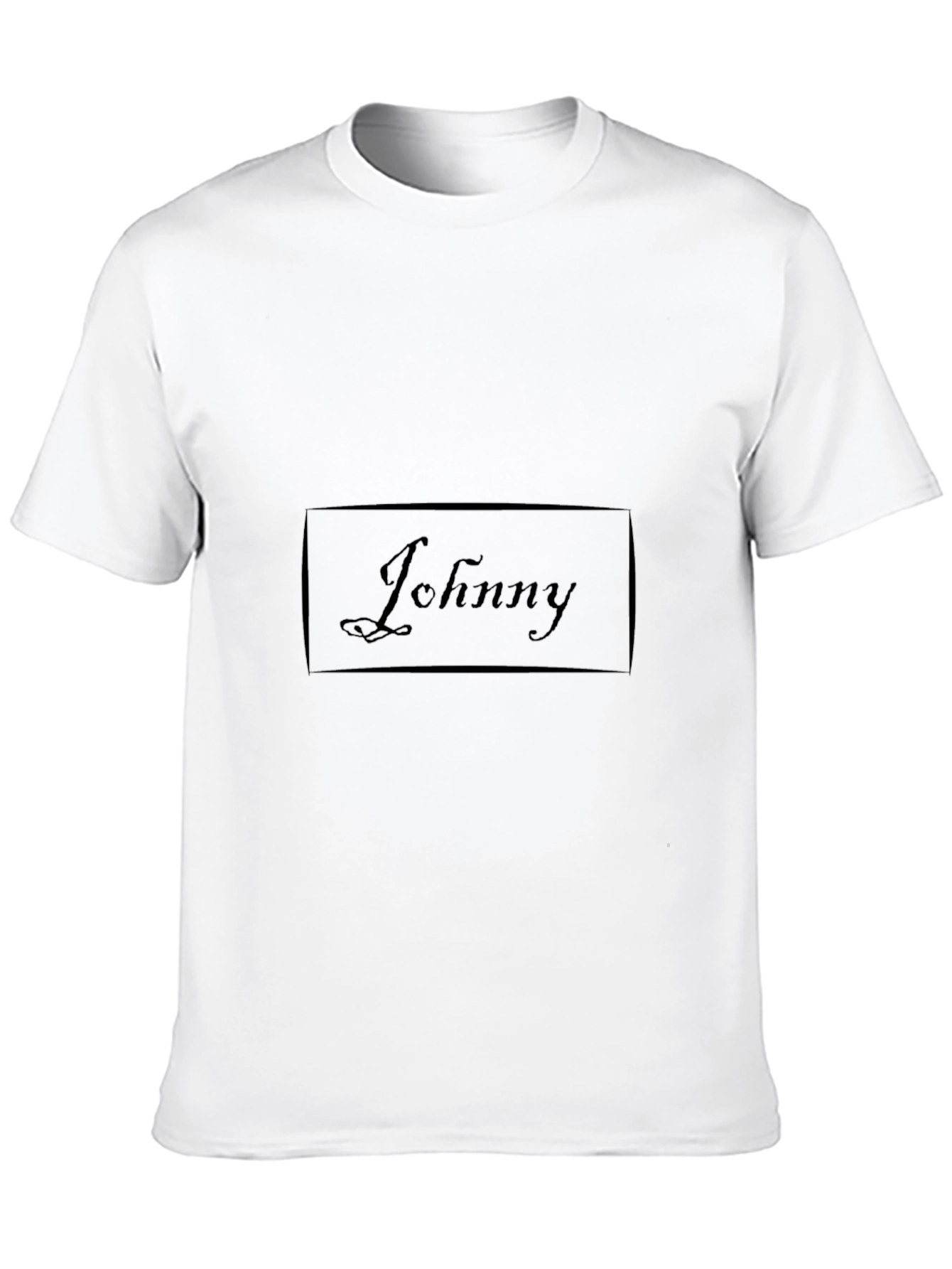 Johnny Graphic Tee - Stylish Black Cotton T-Shirt