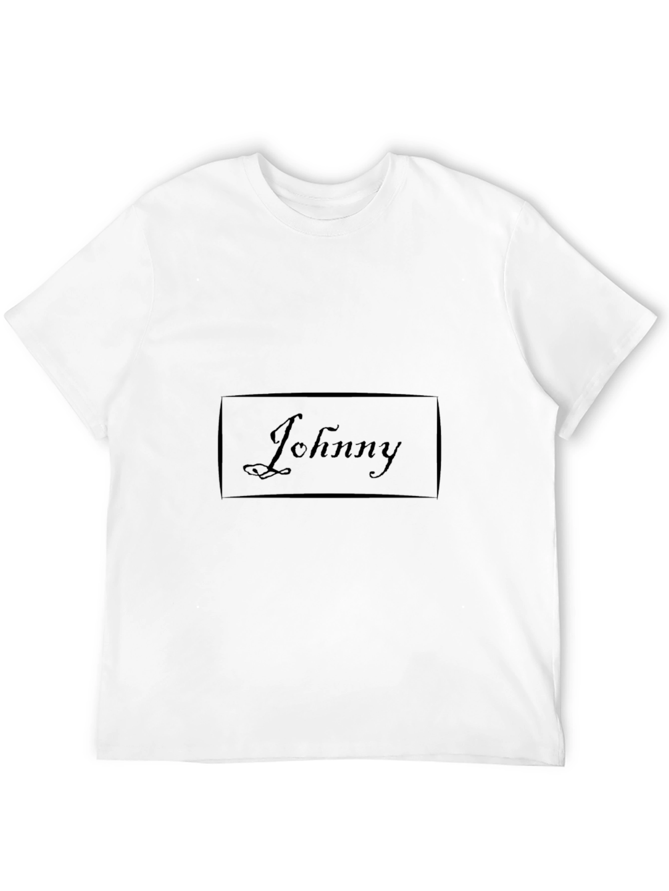 Johnny Graphic Tee - Stylish Black Cotton T-Shirt