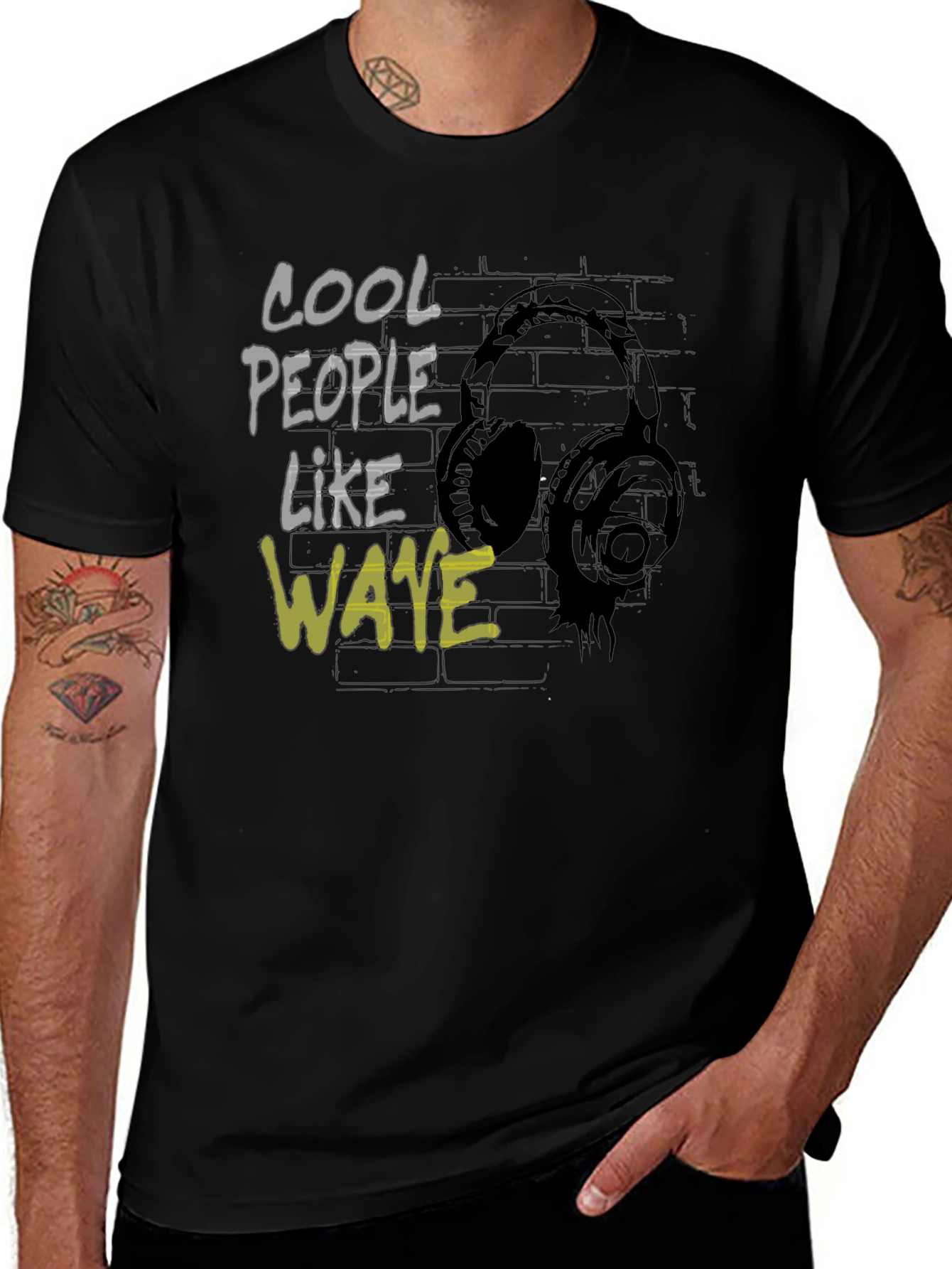 Cool People Like Wave Music T-Shirt