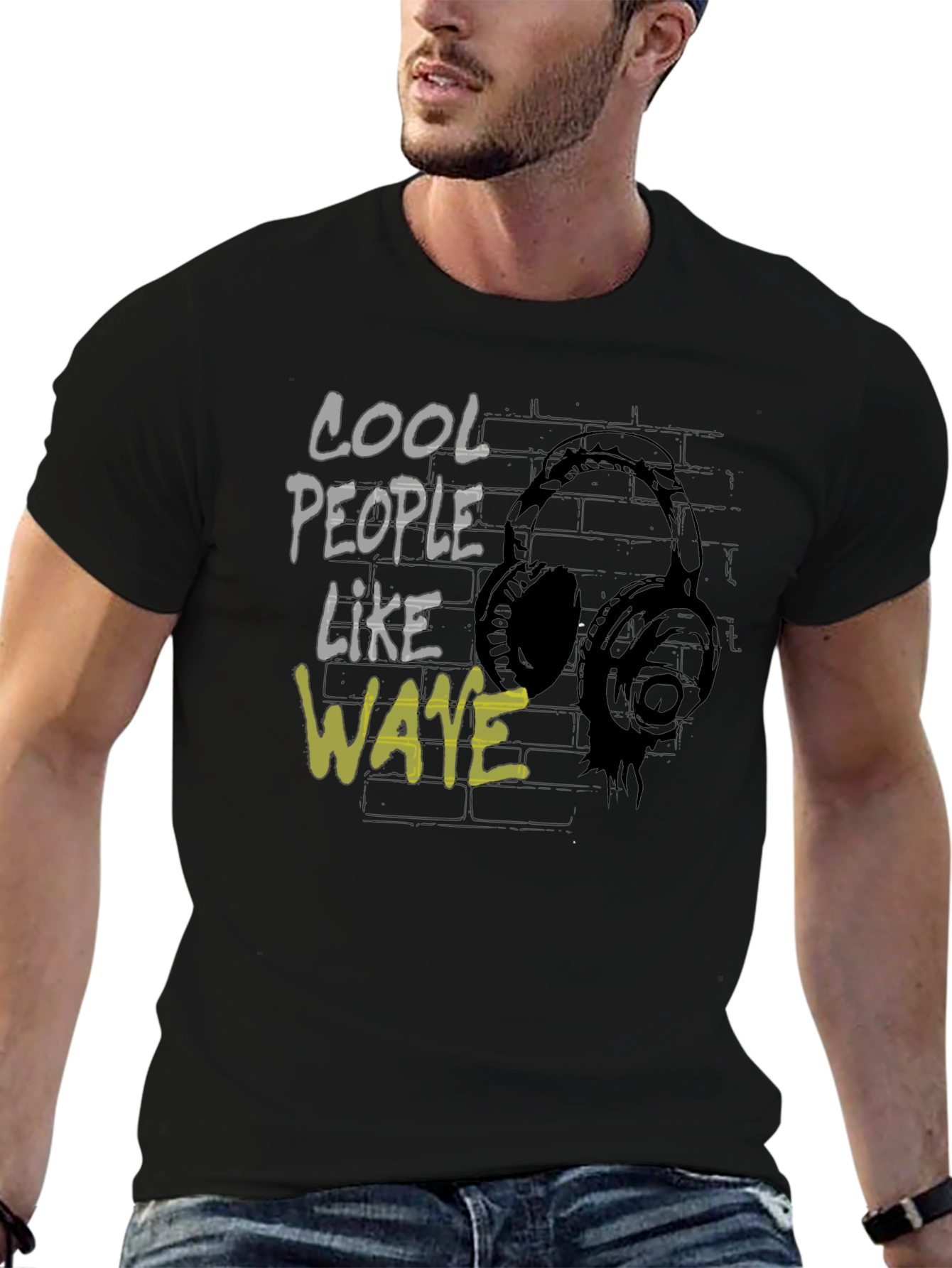 Cool People Like Wave Music T-Shirt