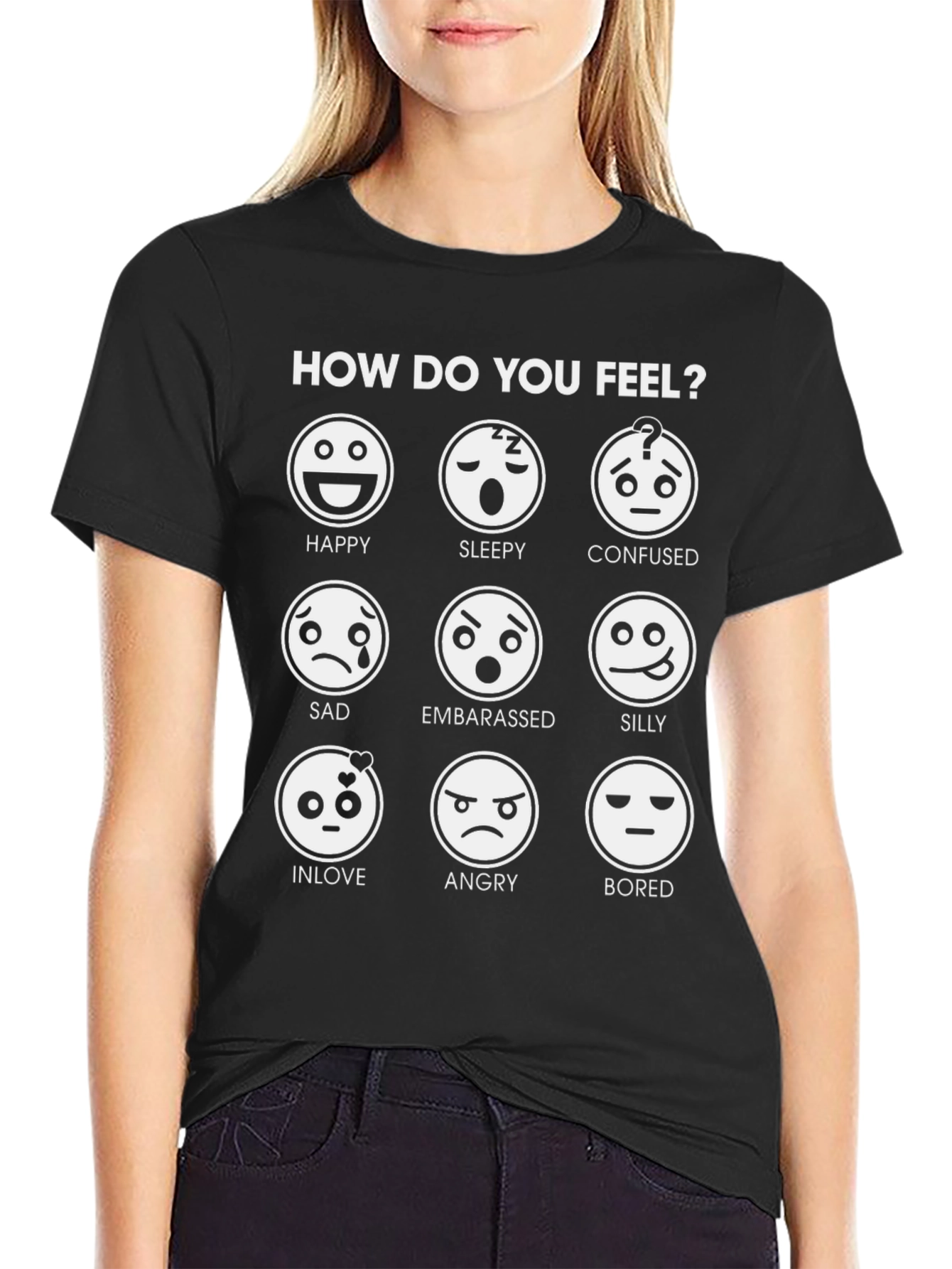 Emotional Expression T-Shirt: How Do You Feel?