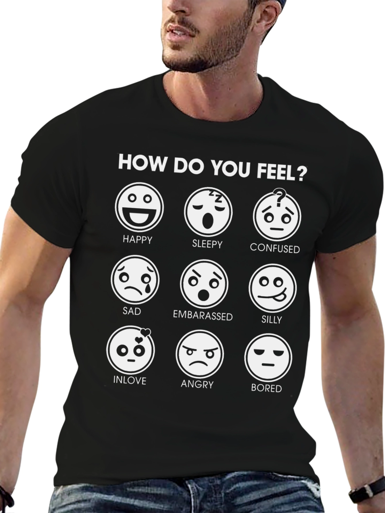 Emotional Expression T-Shirt: How Do You Feel?