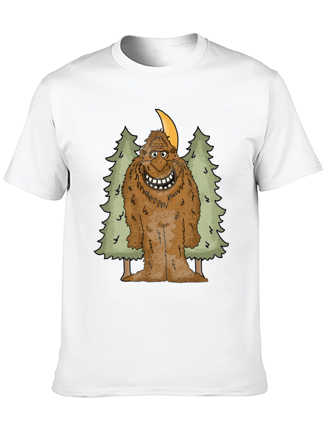 Bigfoot T-Shirt: Forest Sasquatch Graphic Tee