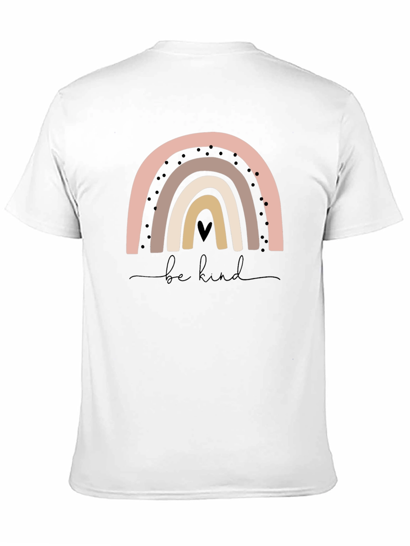 Boho Rainbow Be Kind Graphic Tee