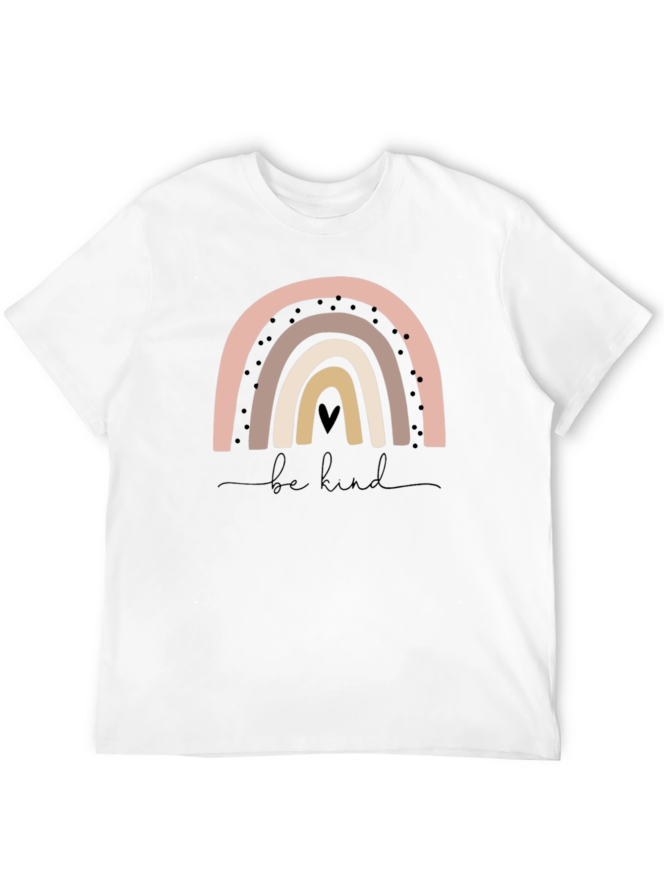 Boho Rainbow Be Kind Graphic Tee