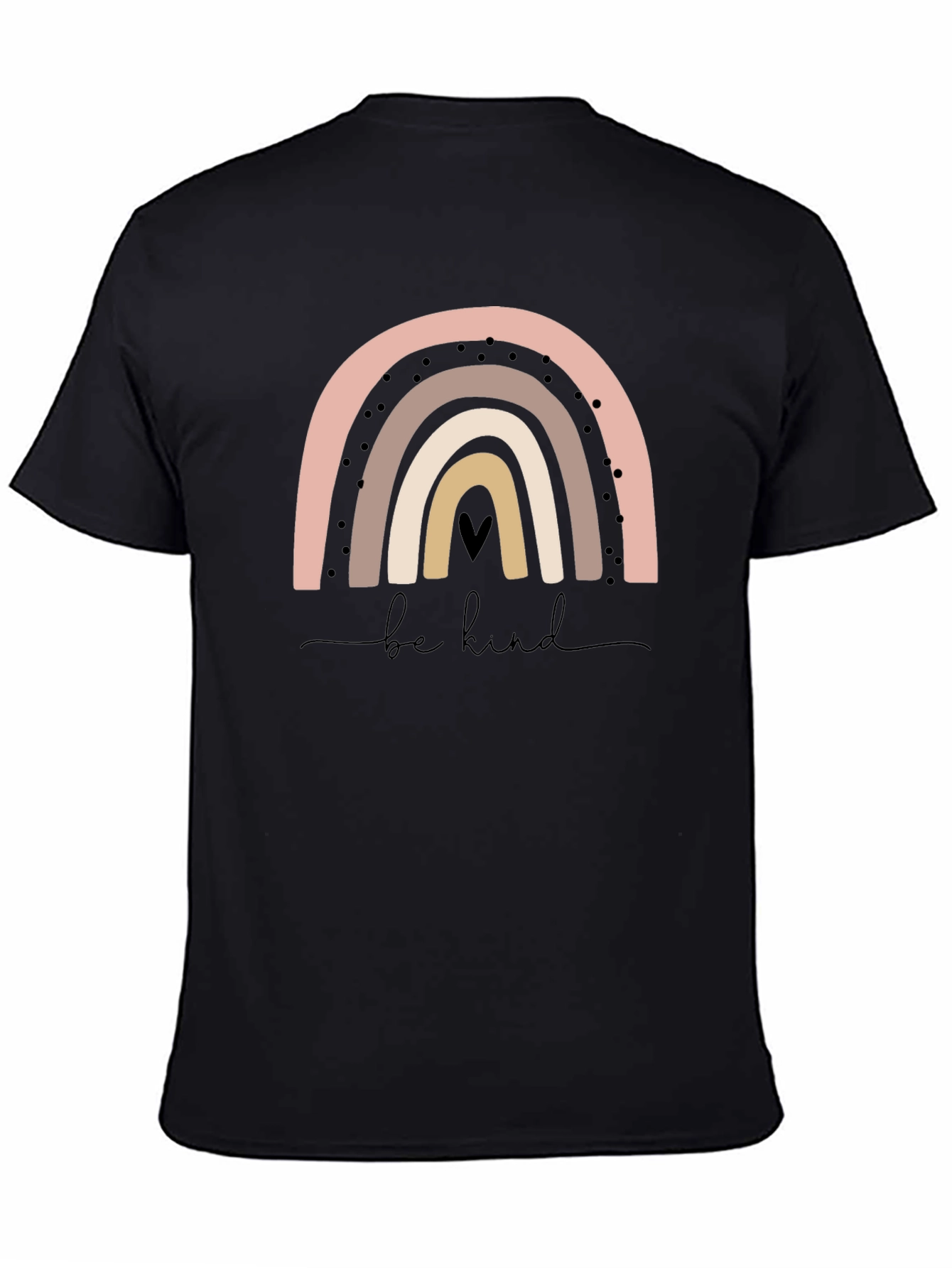 Boho Rainbow Be Kind Graphic Tee