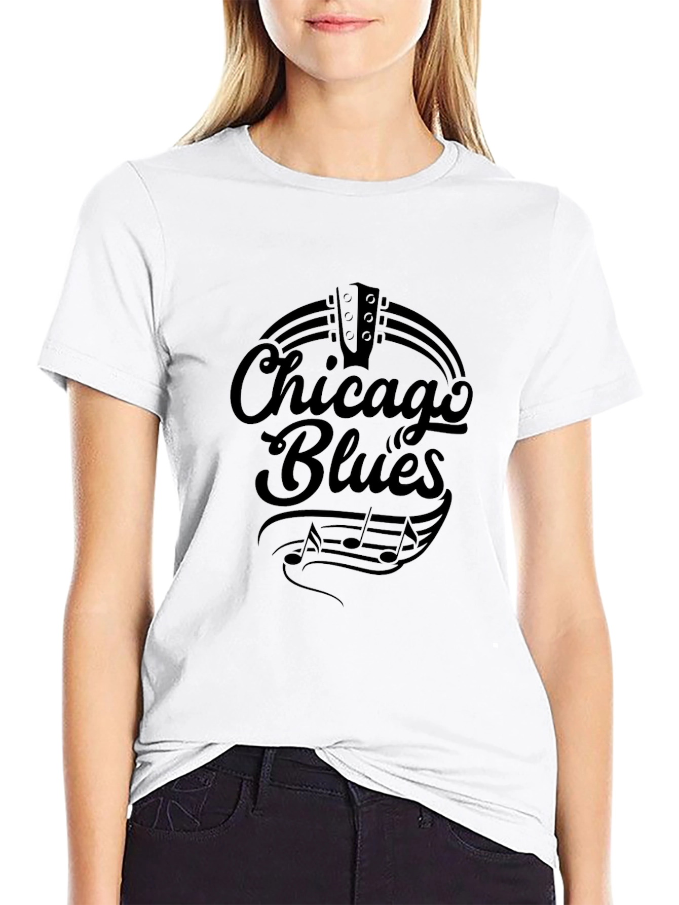 Chicago Blues Graphic T-Shirt