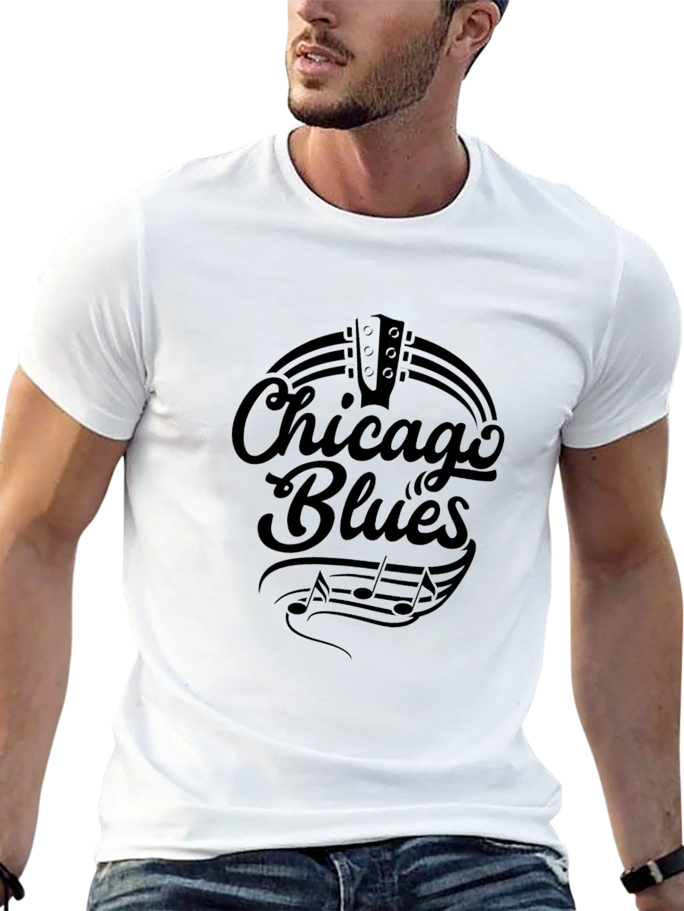 Chicago Blues Graphic T-Shirt