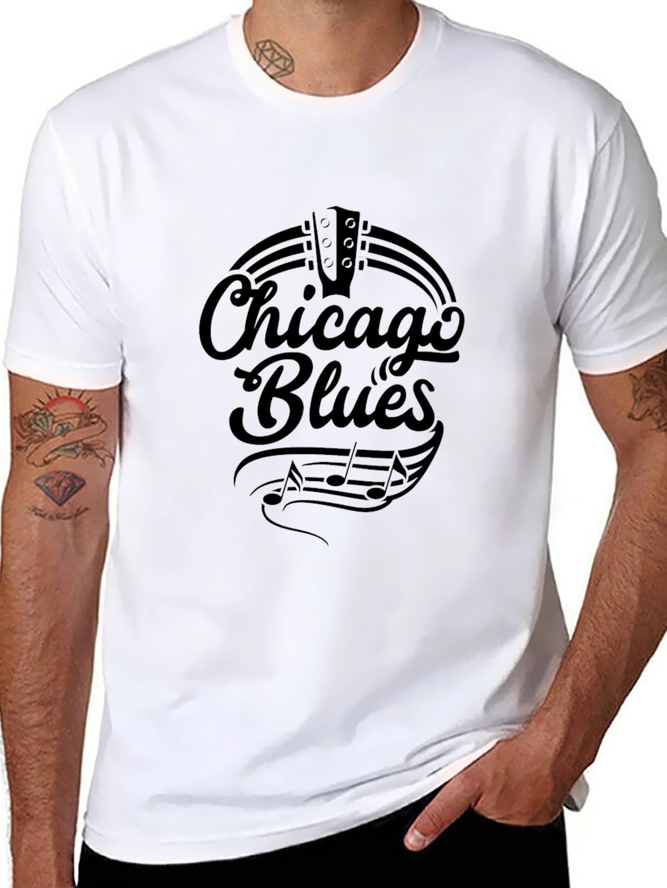 Chicago Blues Graphic T-Shirt