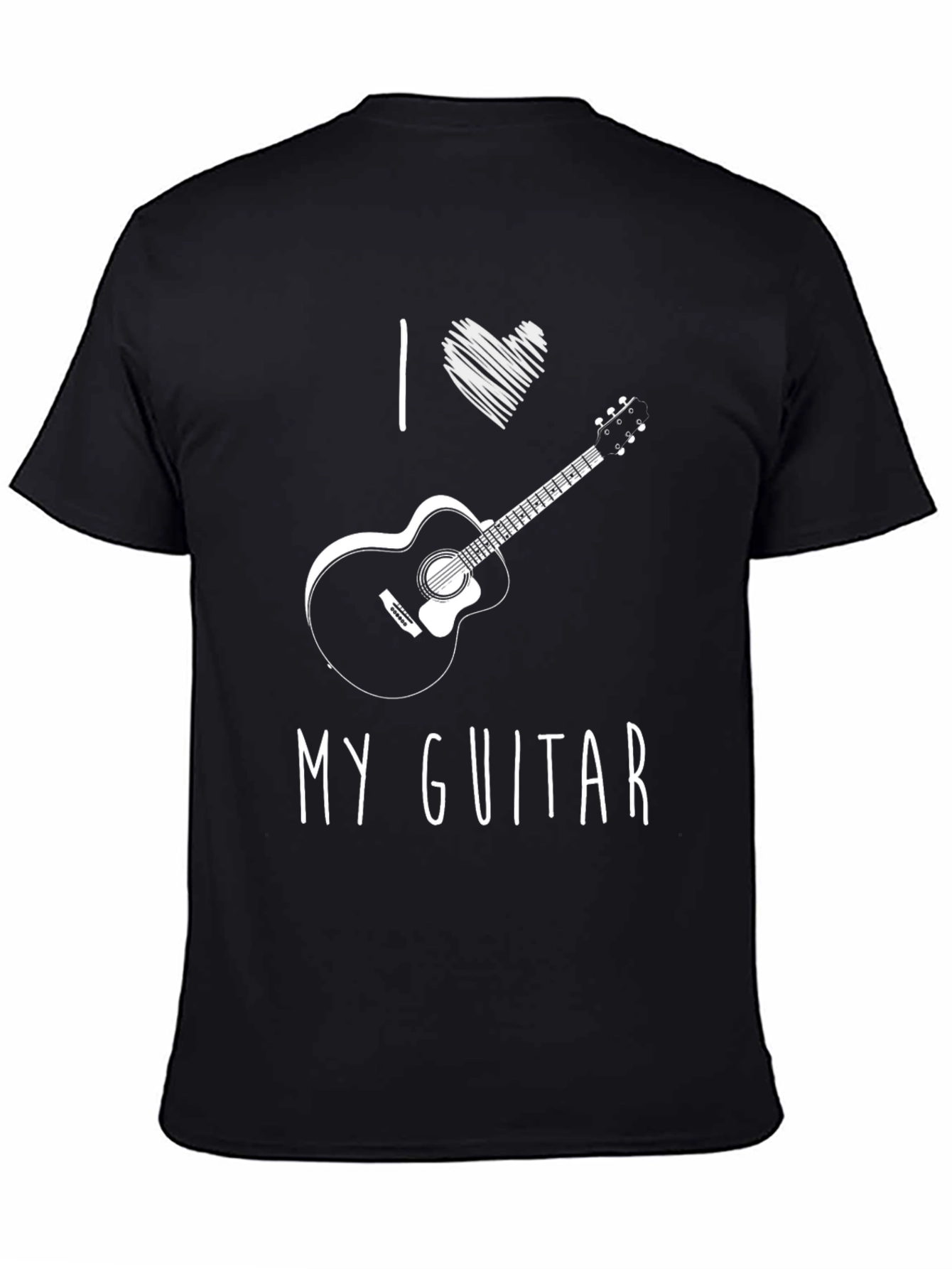 I Love My Guitar Graphic T-Shirt
