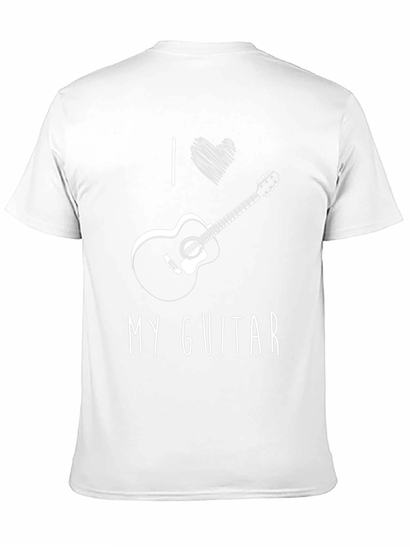 I Love My Guitar Graphic T-Shirt