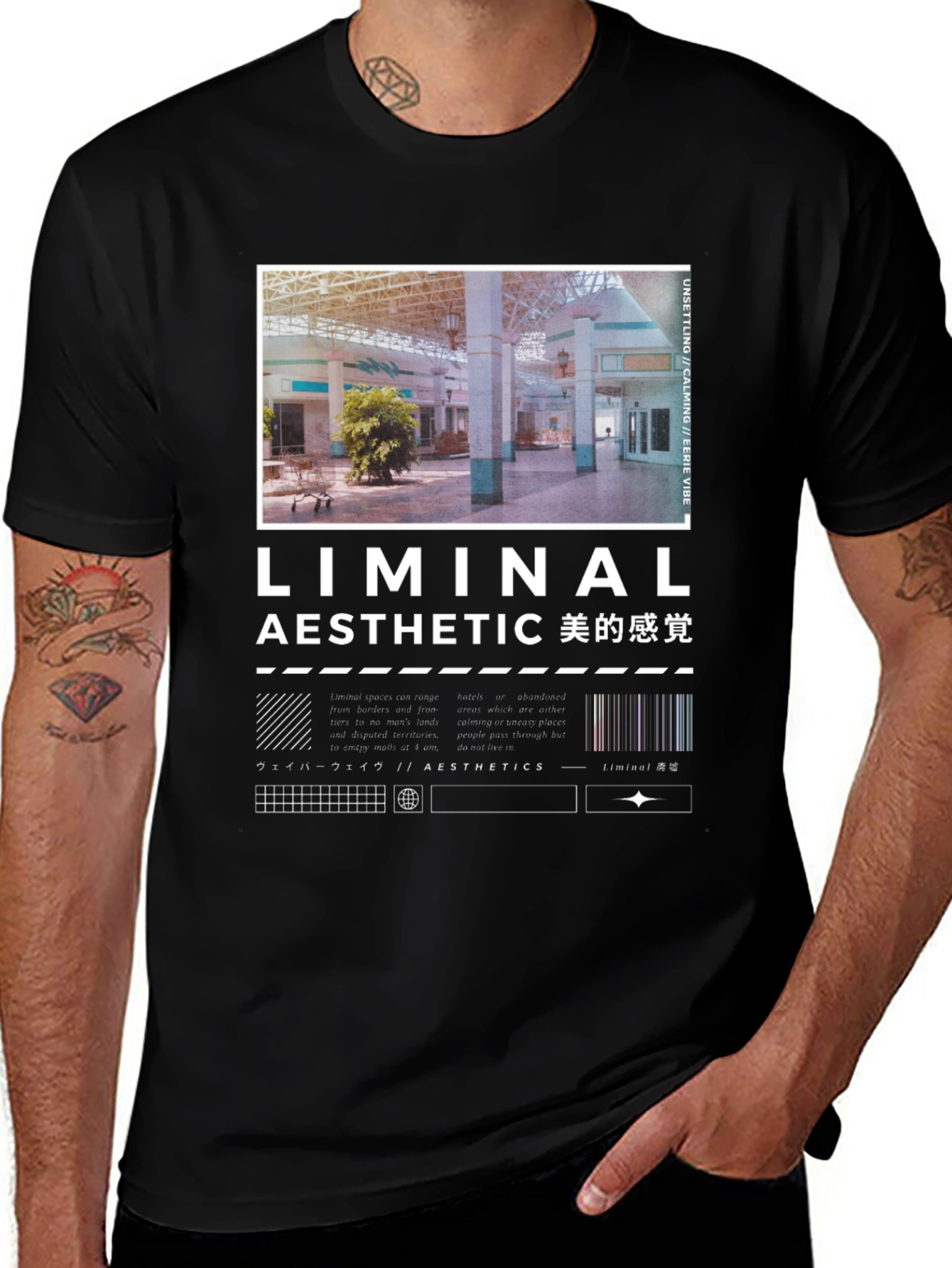 Liminal Aesthetic Graphic T-Shirt