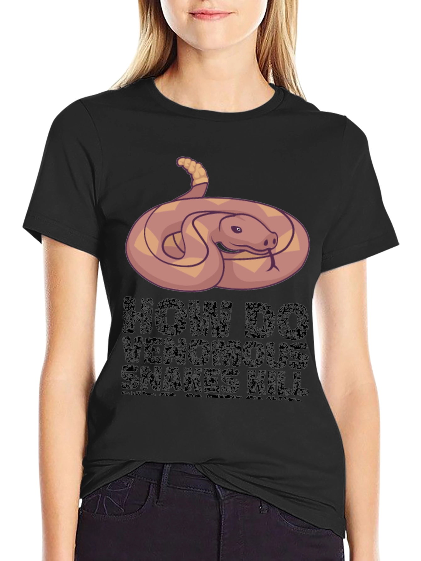 Venomous Snakes Graphic T-Shirt