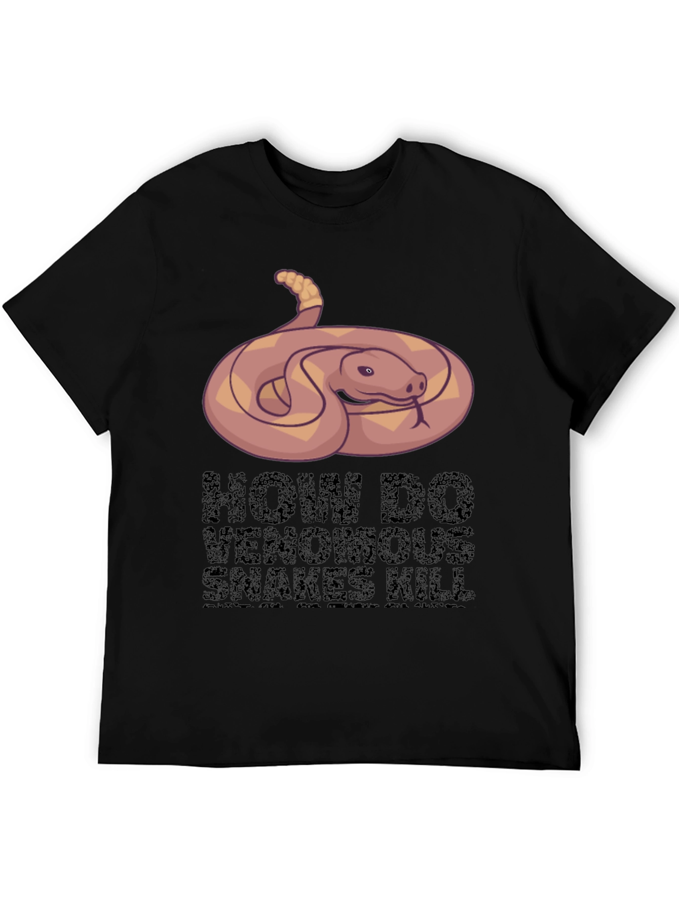 Venomous Snakes Graphic T-Shirt