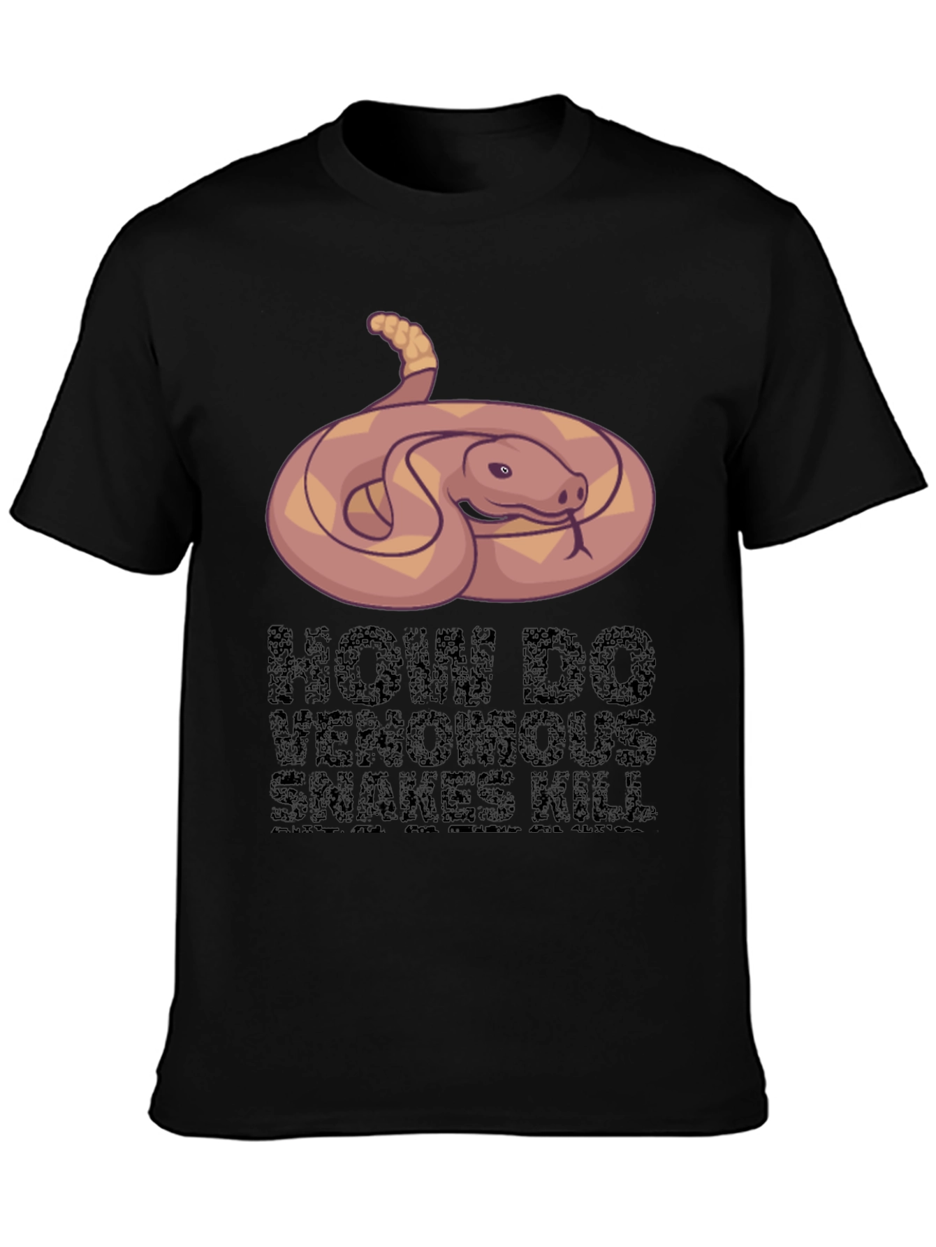 Venomous Snakes Graphic T-Shirt