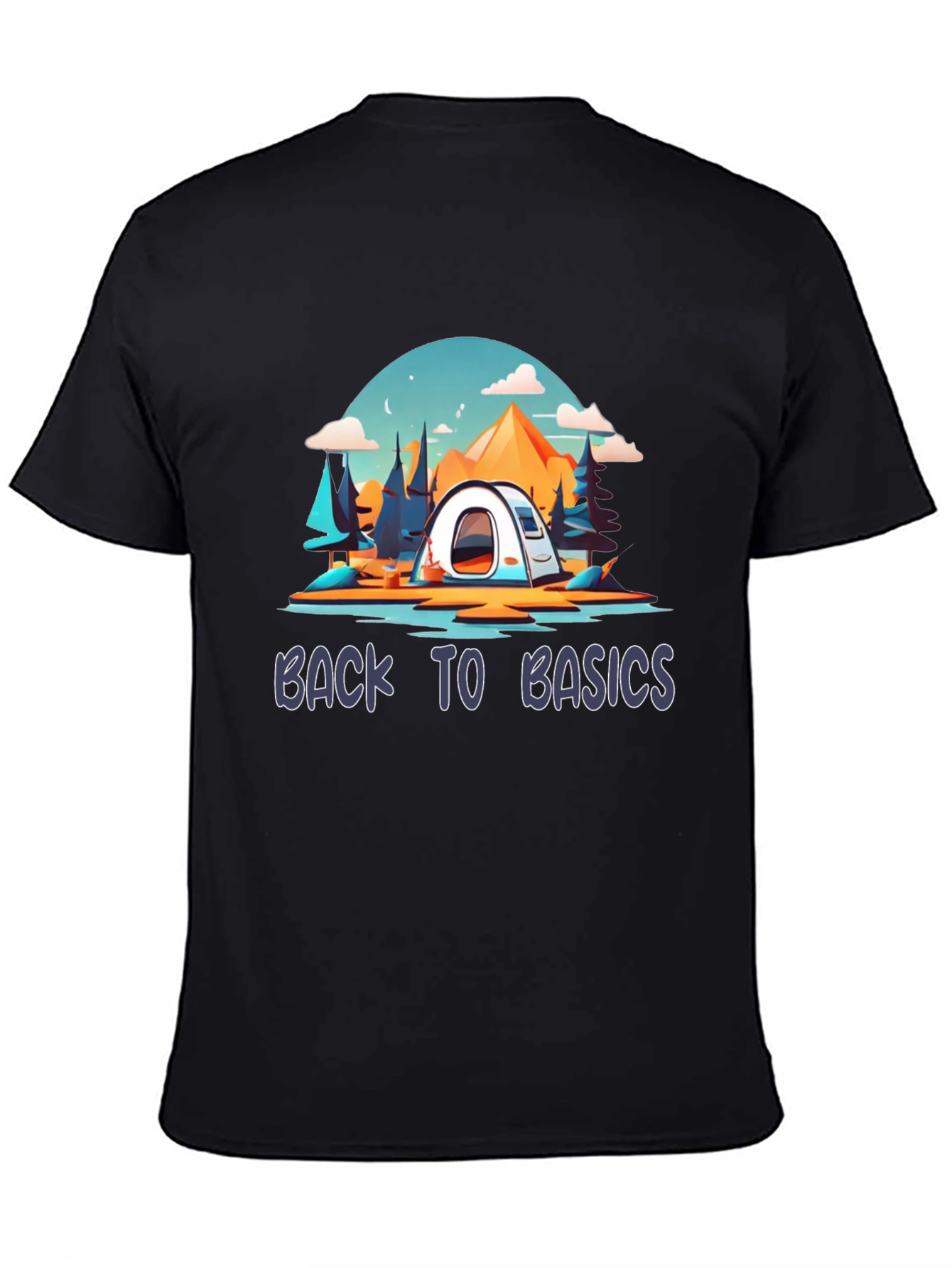 Back to Basics Camping T-Shirt