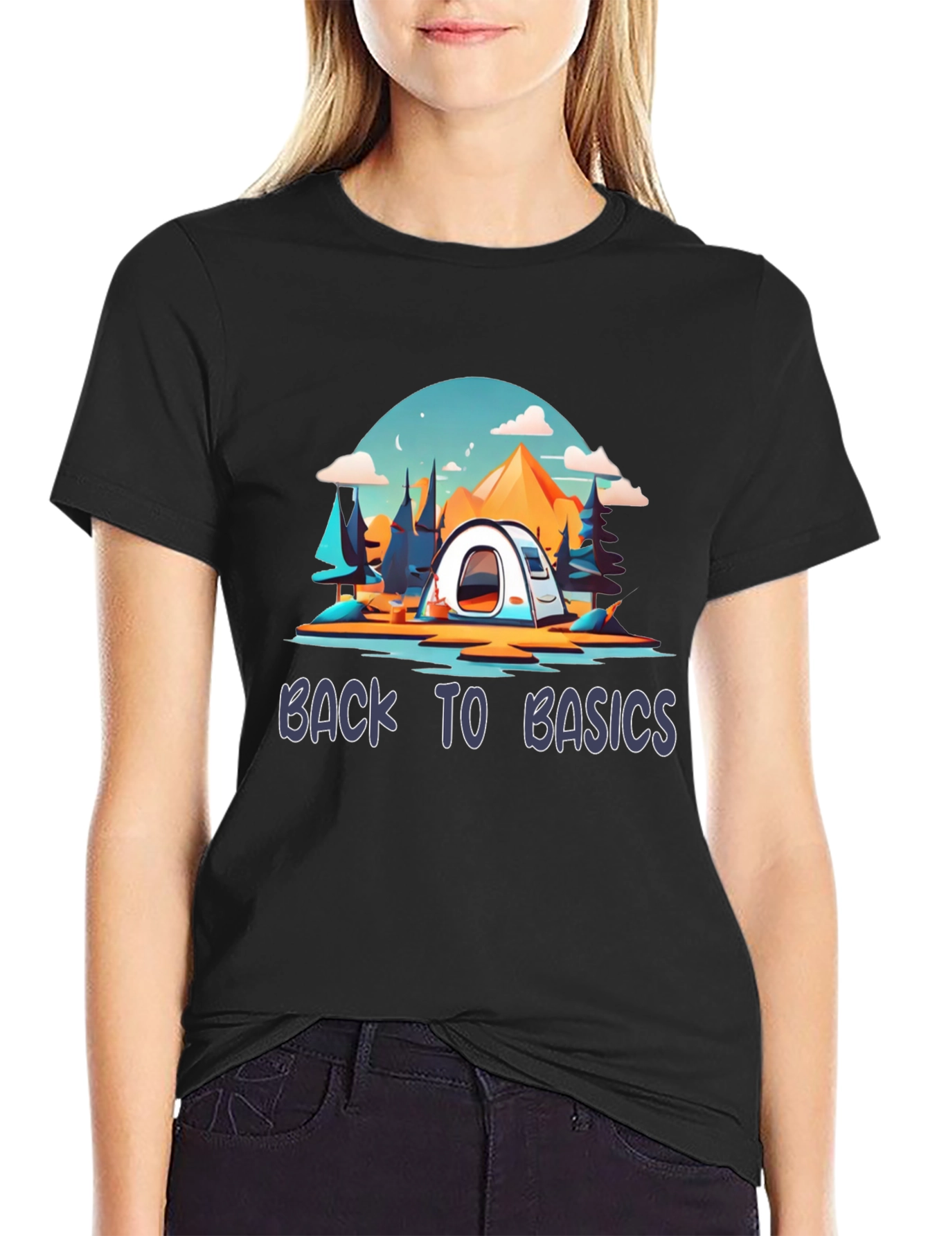 Back to Basics Camping T-Shirt