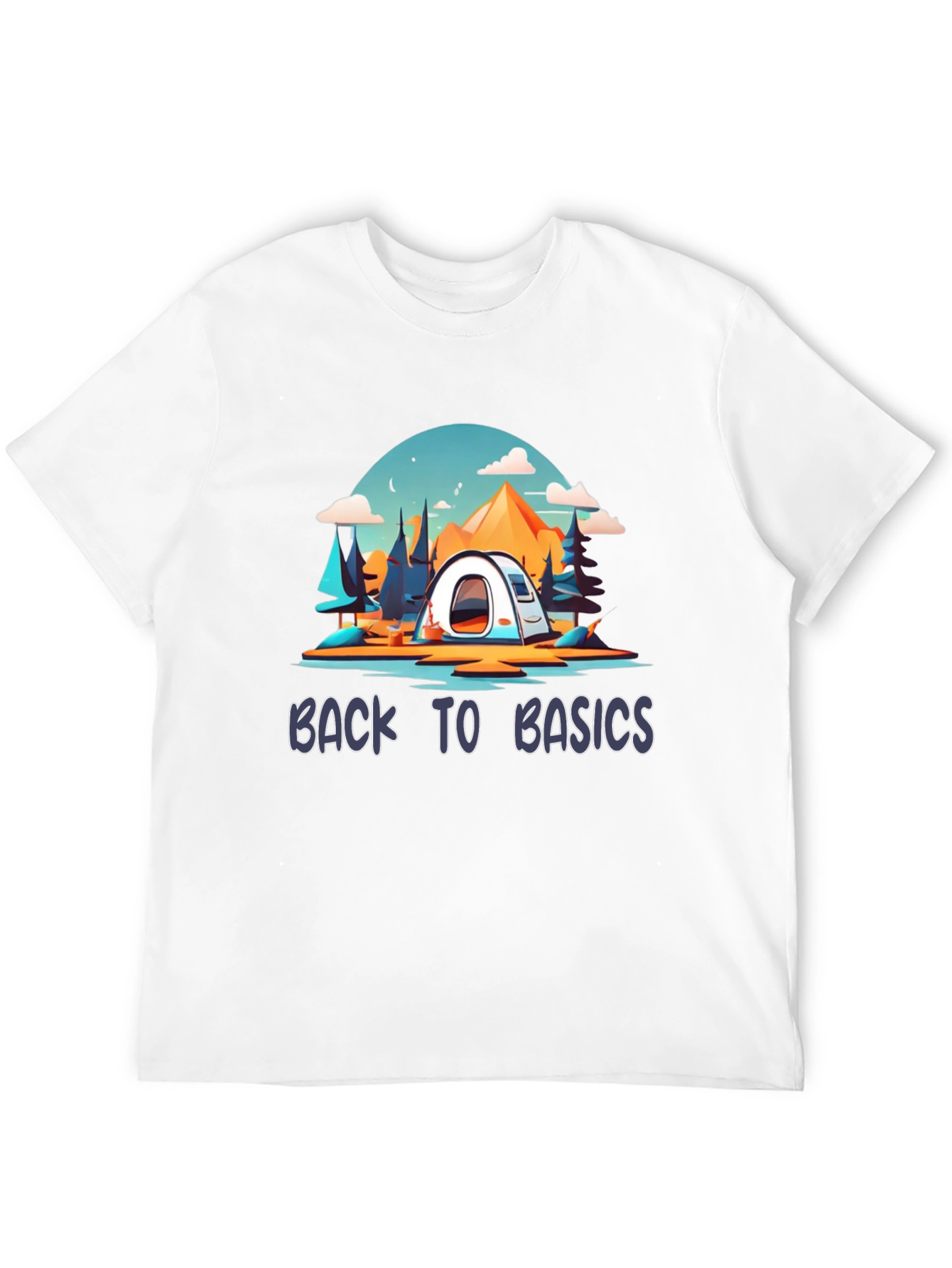 Back to Basics Camping T-Shirt