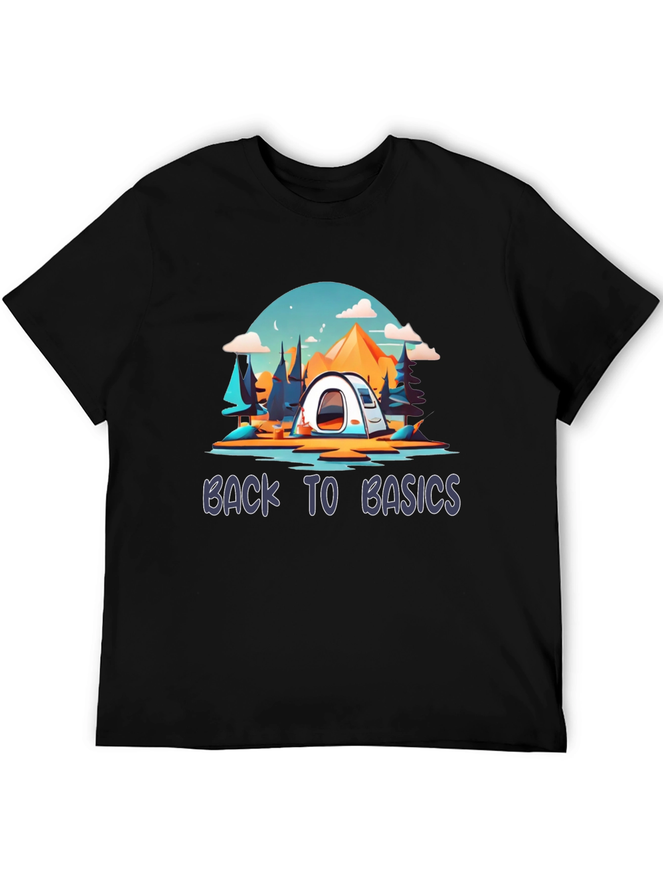 Back to Basics Camping T-Shirt