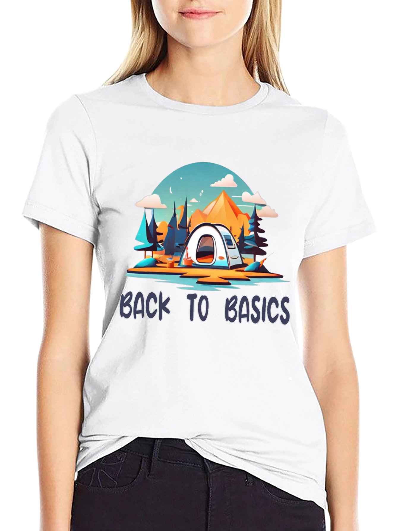 Back to Basics Camping T-Shirt