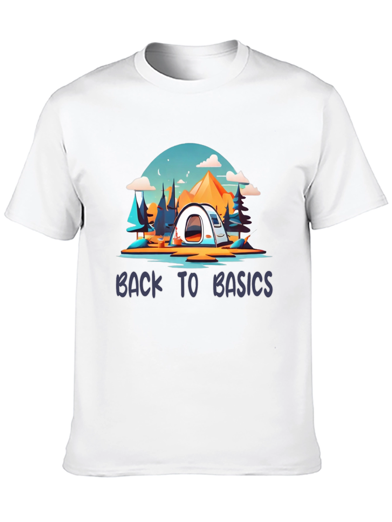 Back to Basics Camping T-Shirt