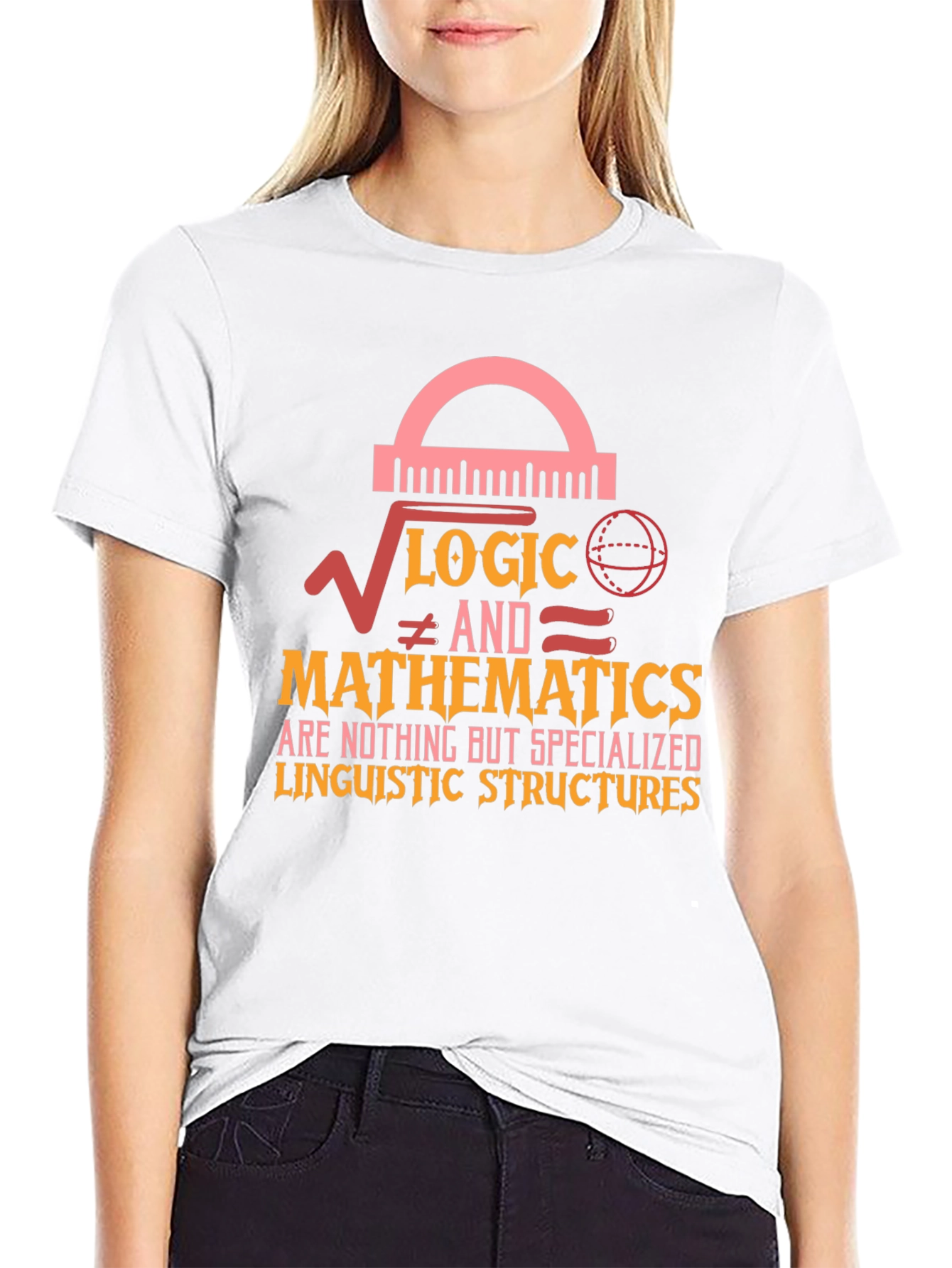 Logic & Math Linguistic Structure Graphic Tee