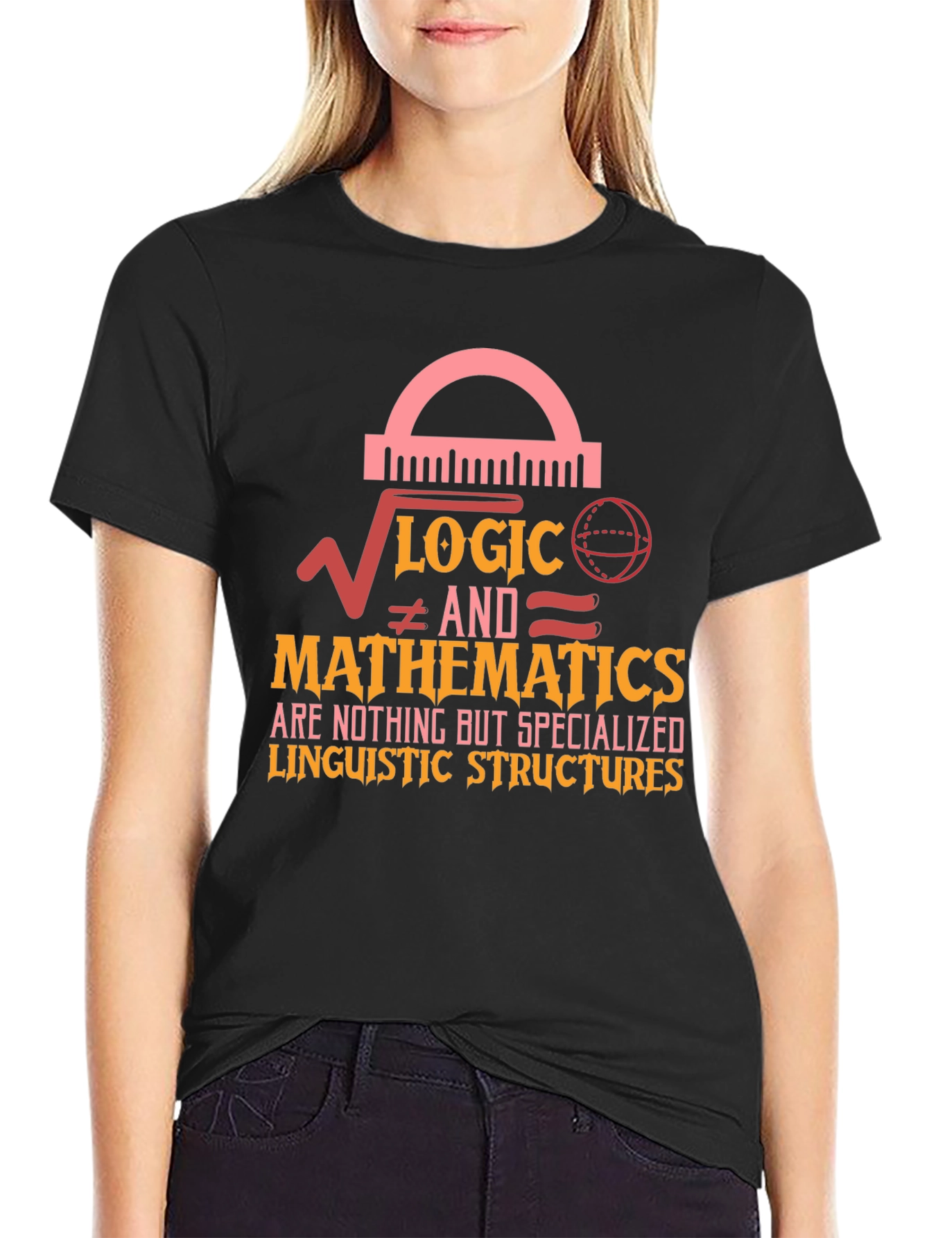 Logic & Math Linguistic Structure Graphic Tee