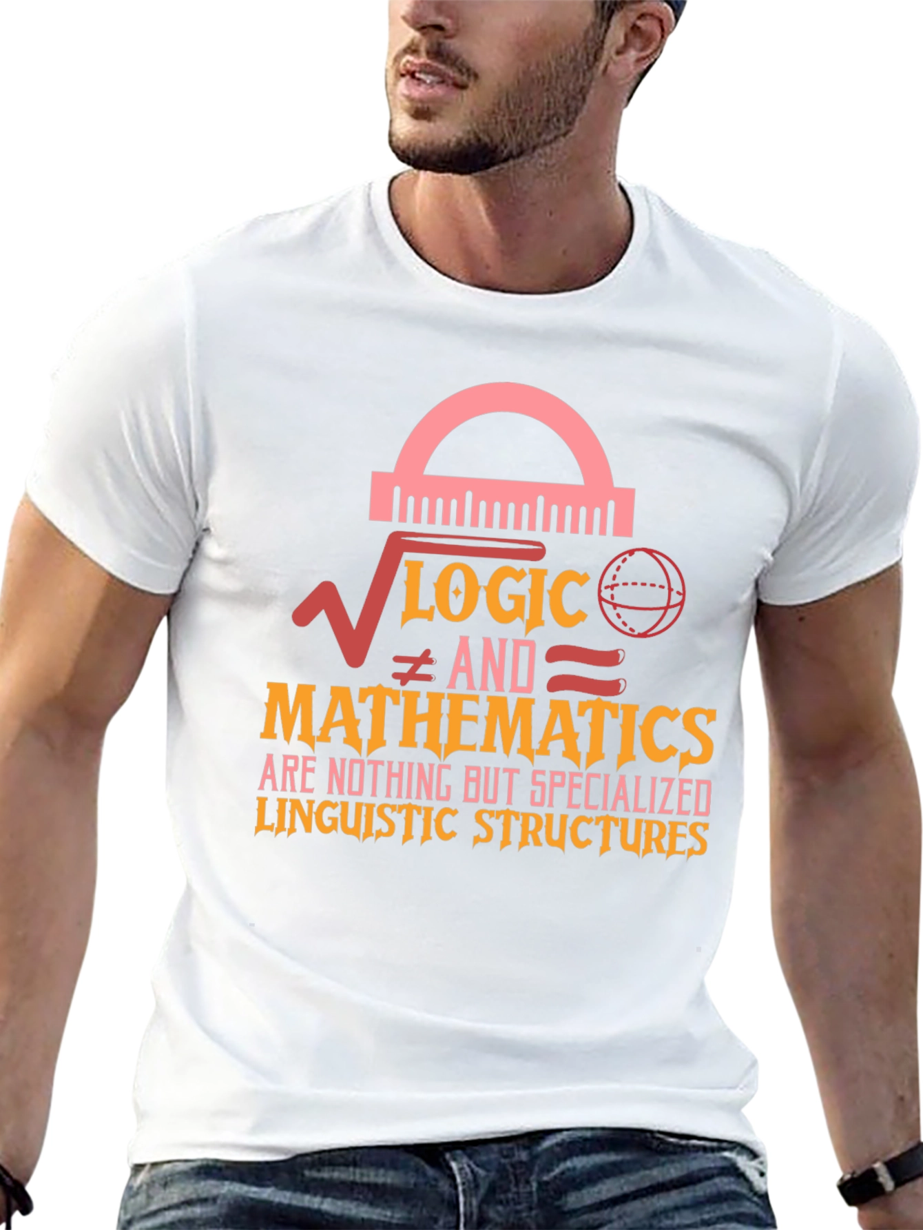 Logic & Math Linguistic Structure Graphic Tee