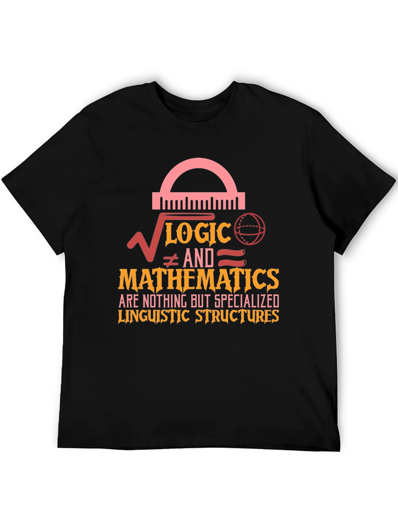 Logic & Math Linguistic Structure Graphic Tee