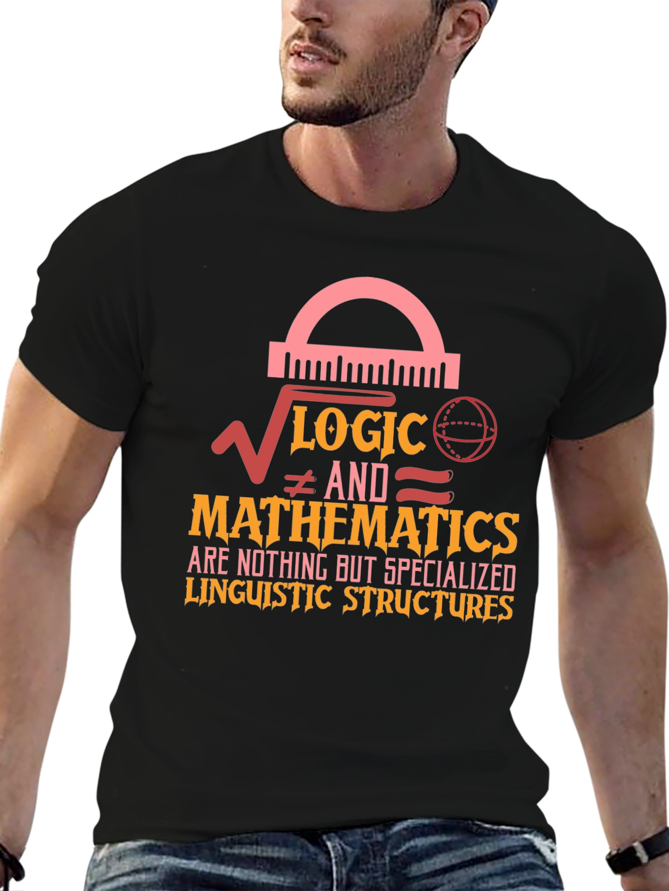 Logic & Math Linguistic Structure Graphic Tee