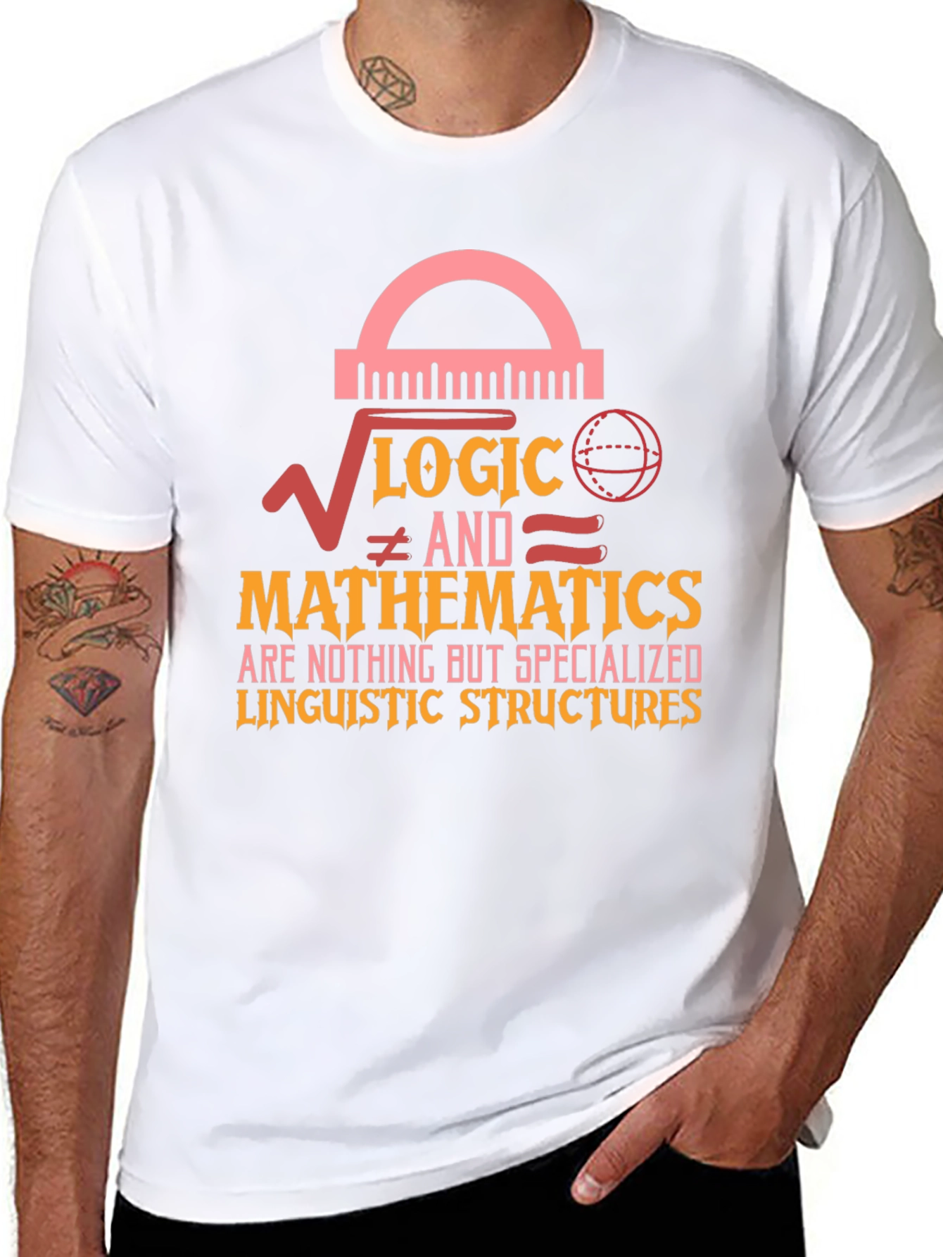 Logic & Math Linguistic Structure Graphic Tee