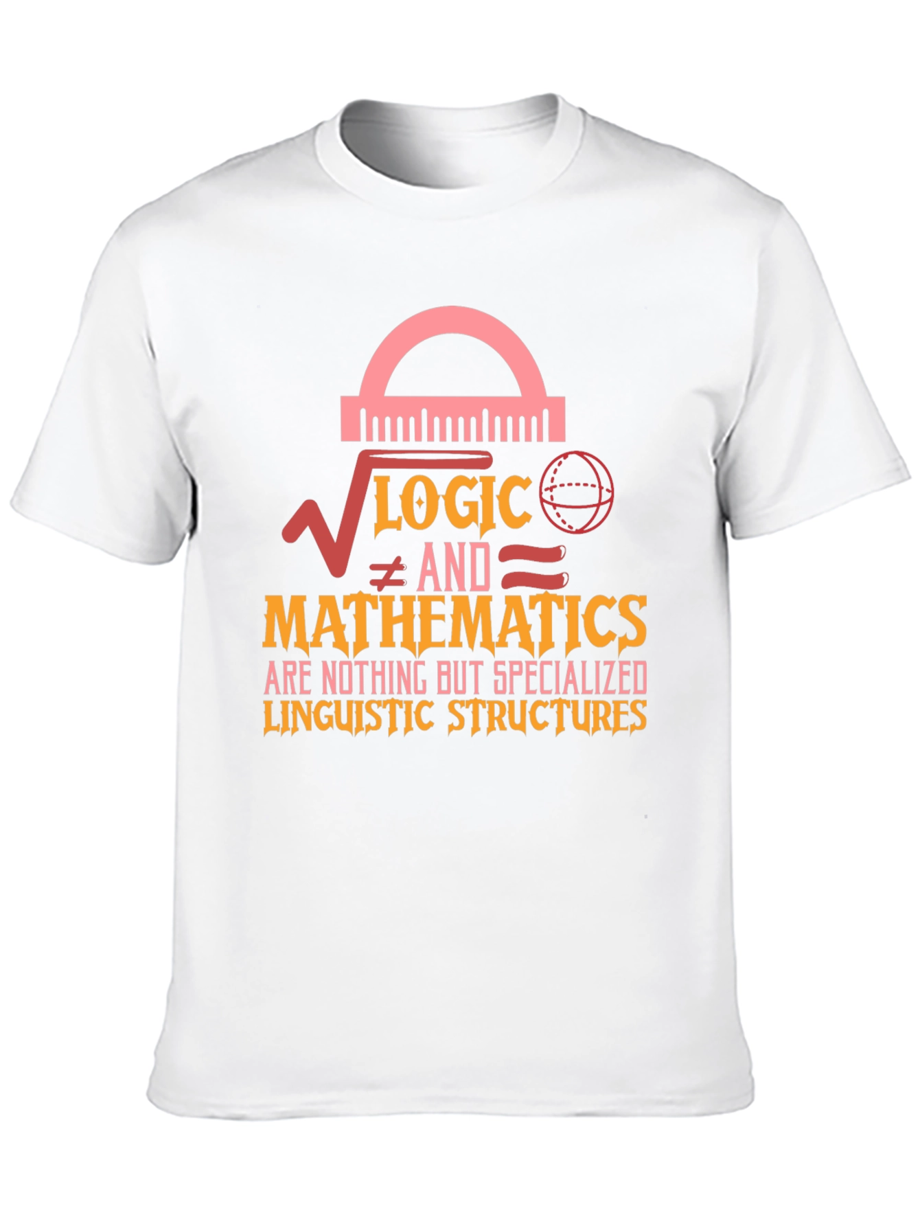 Logic & Math Linguistic Structure Graphic Tee