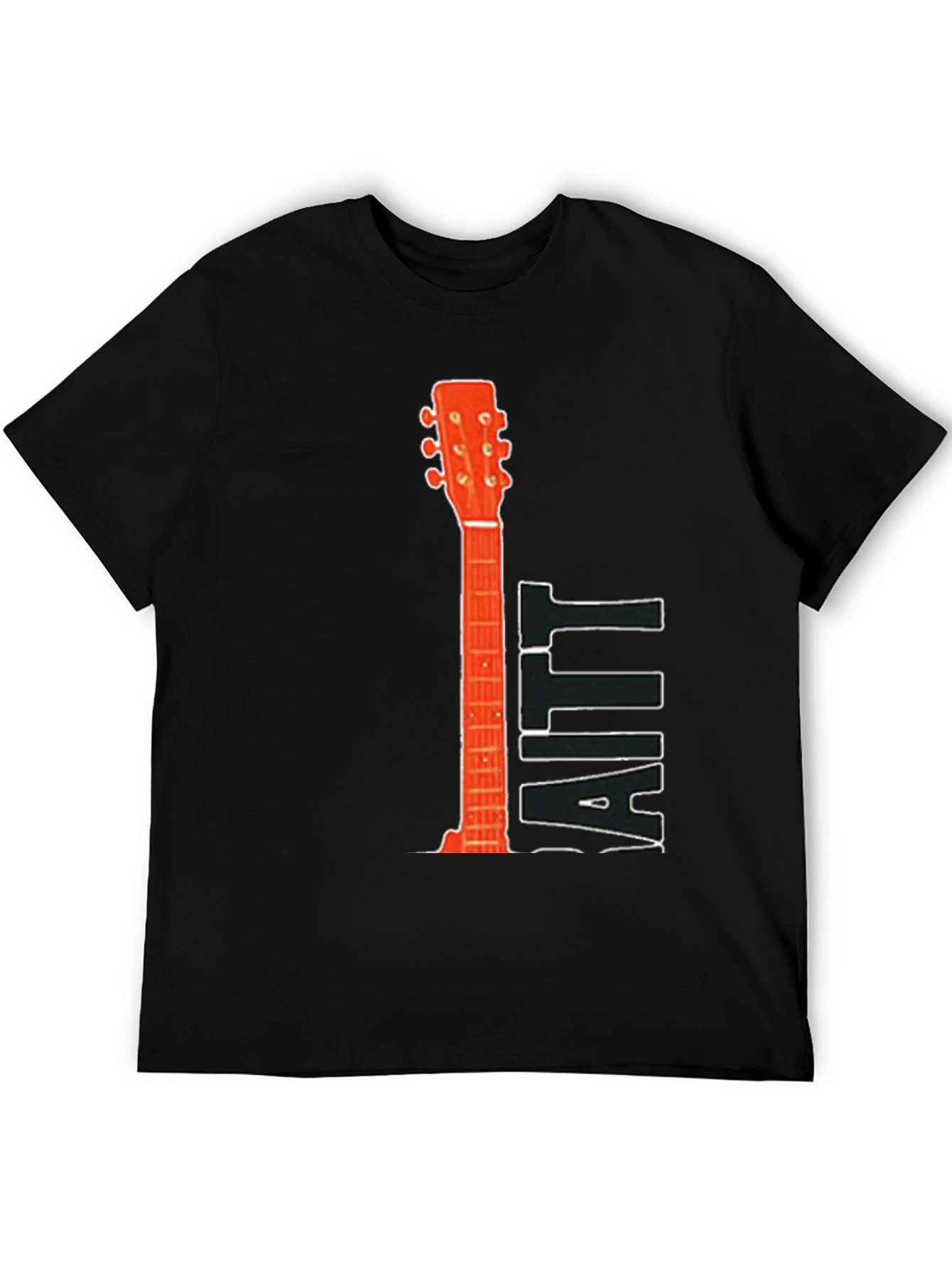 Guitar Print Tee - Music Lovers T-Shirt