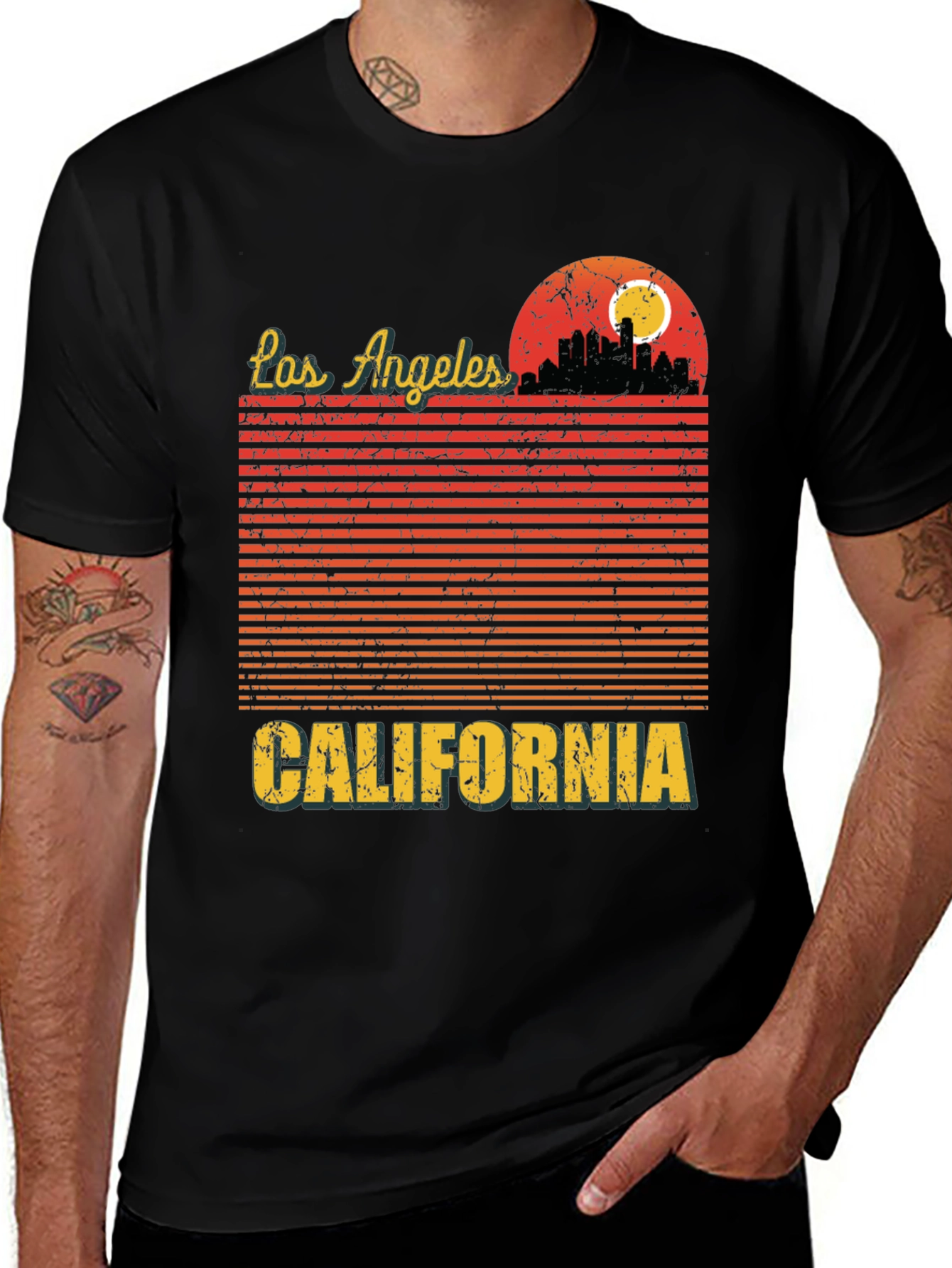 Los Angeles California Graphic T-Shirt