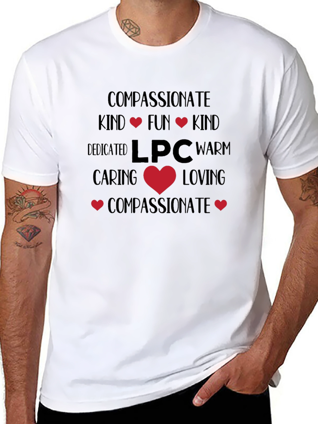 Compassionate LPC Heart T-Shirt