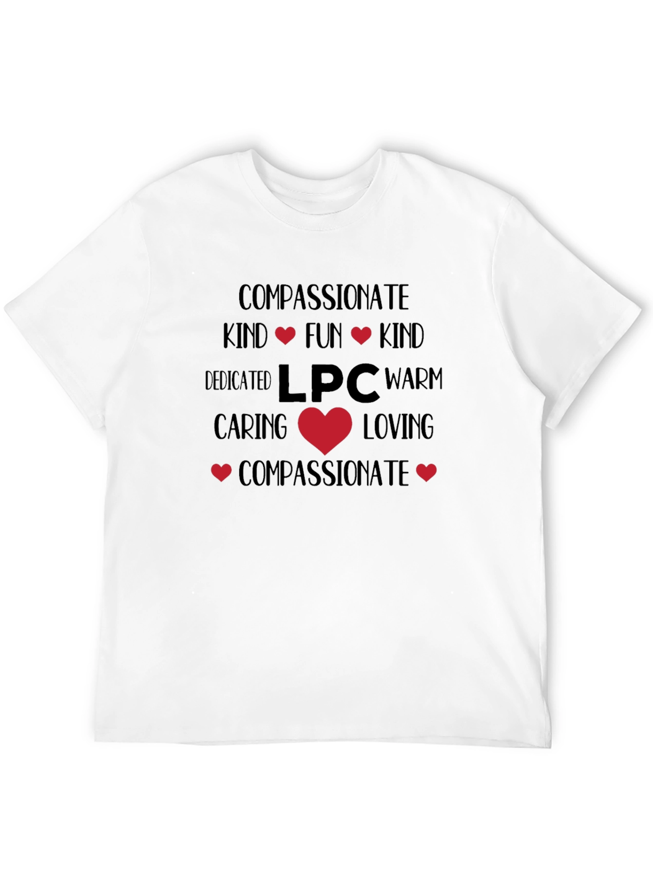 Compassionate LPC Heart T-Shirt