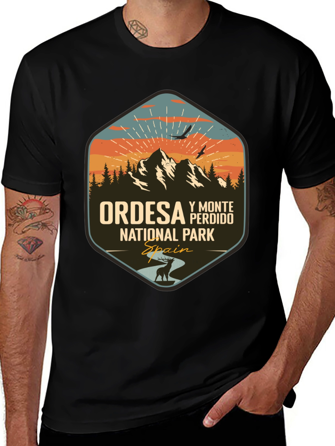 Ordesa National Park Graphic Tee