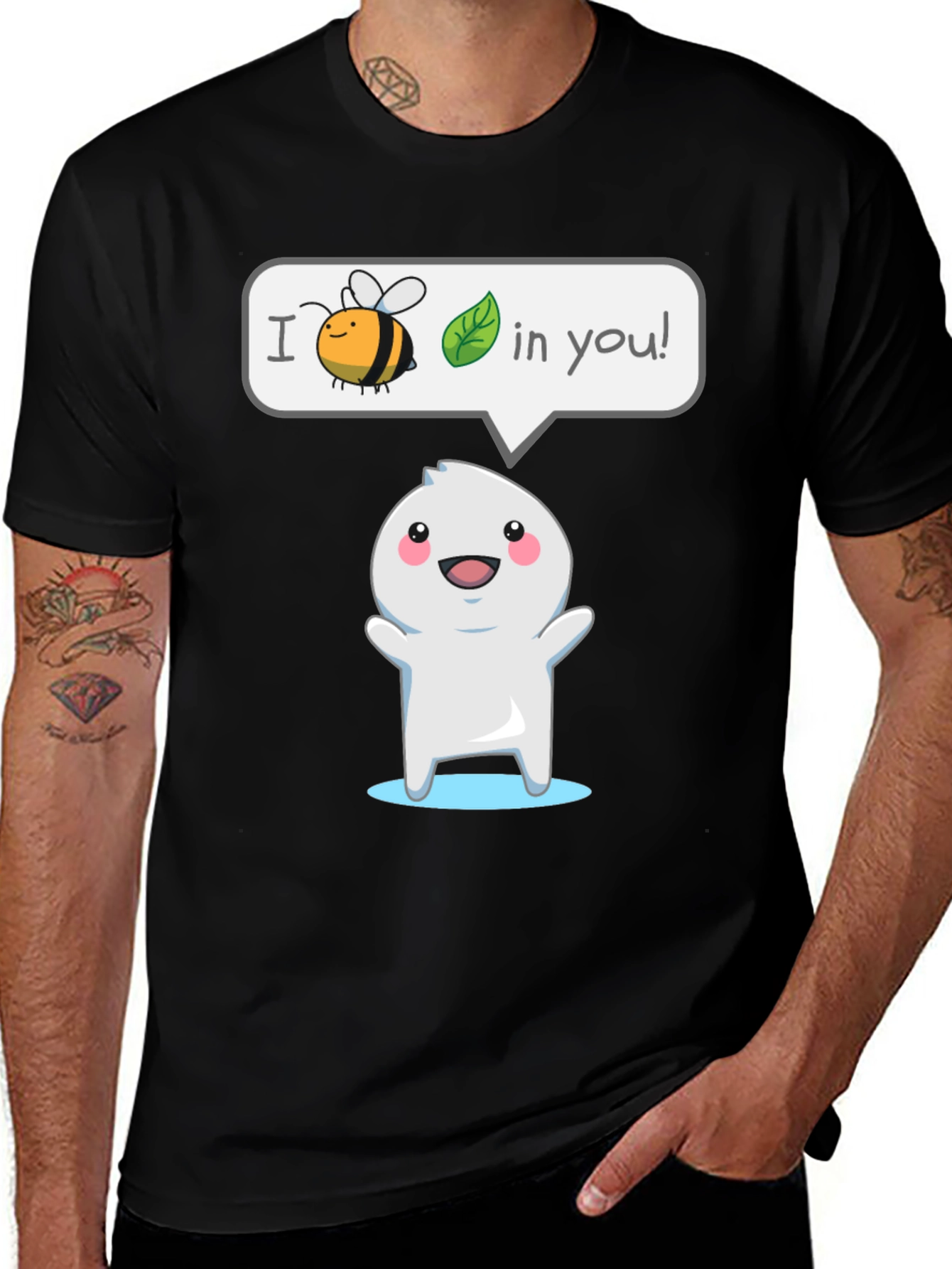I Believe In You T-Shirt - Cute Cartoon Design