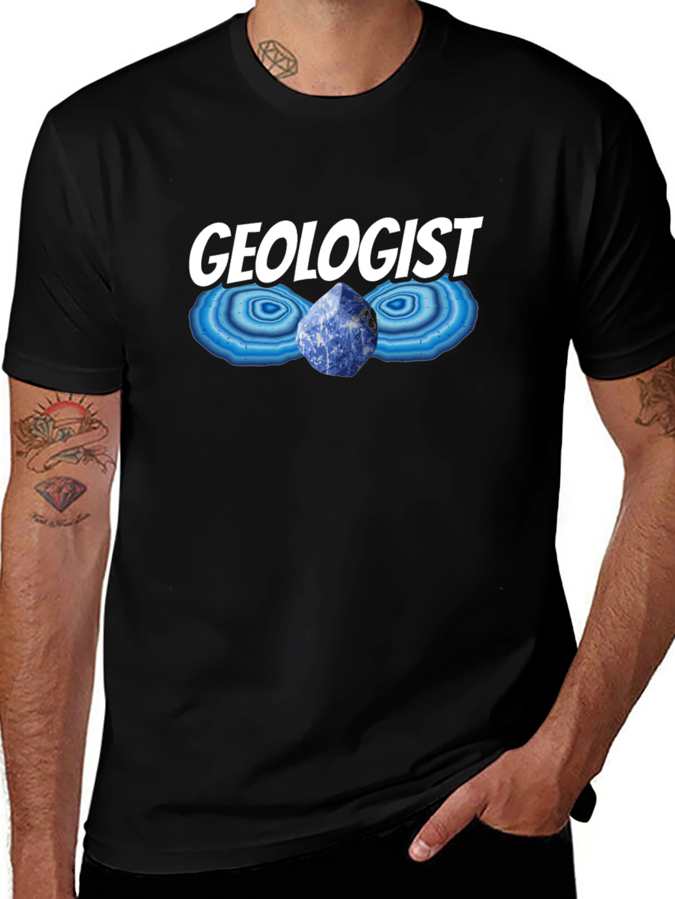 Geologist T-Shirt - Rock and Mineral Graphic Tee