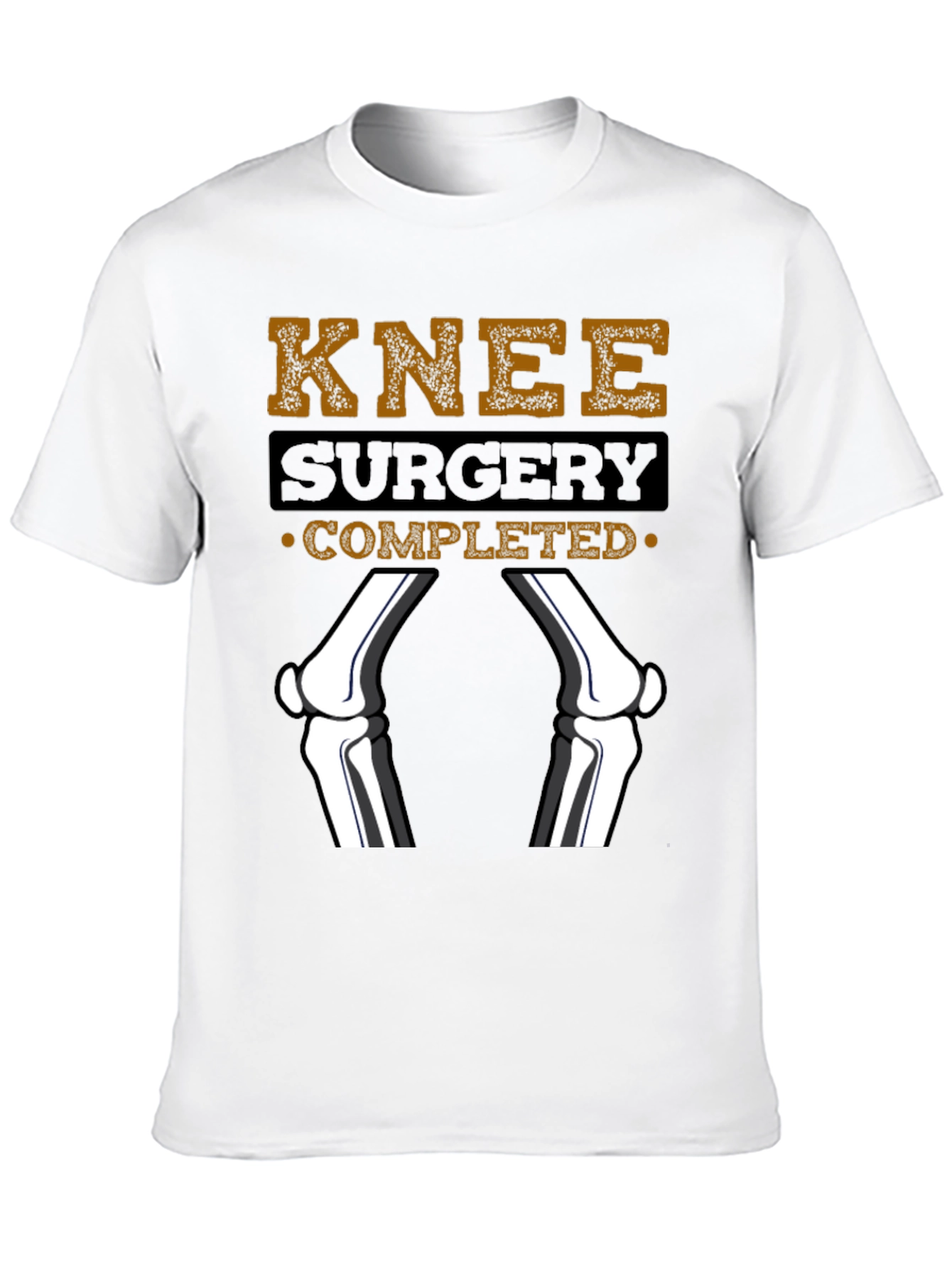 Knee Surgery Completed Graphic T-Shirt