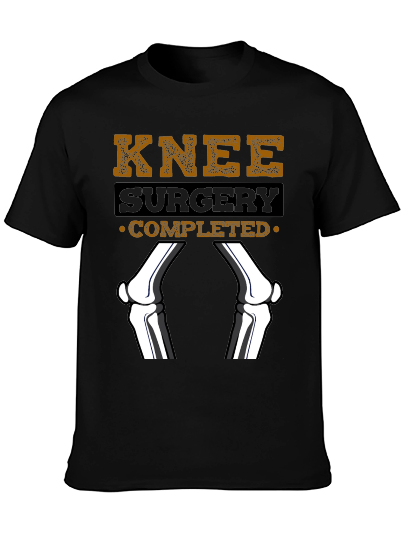 Knee Surgery Completed Graphic T-Shirt
