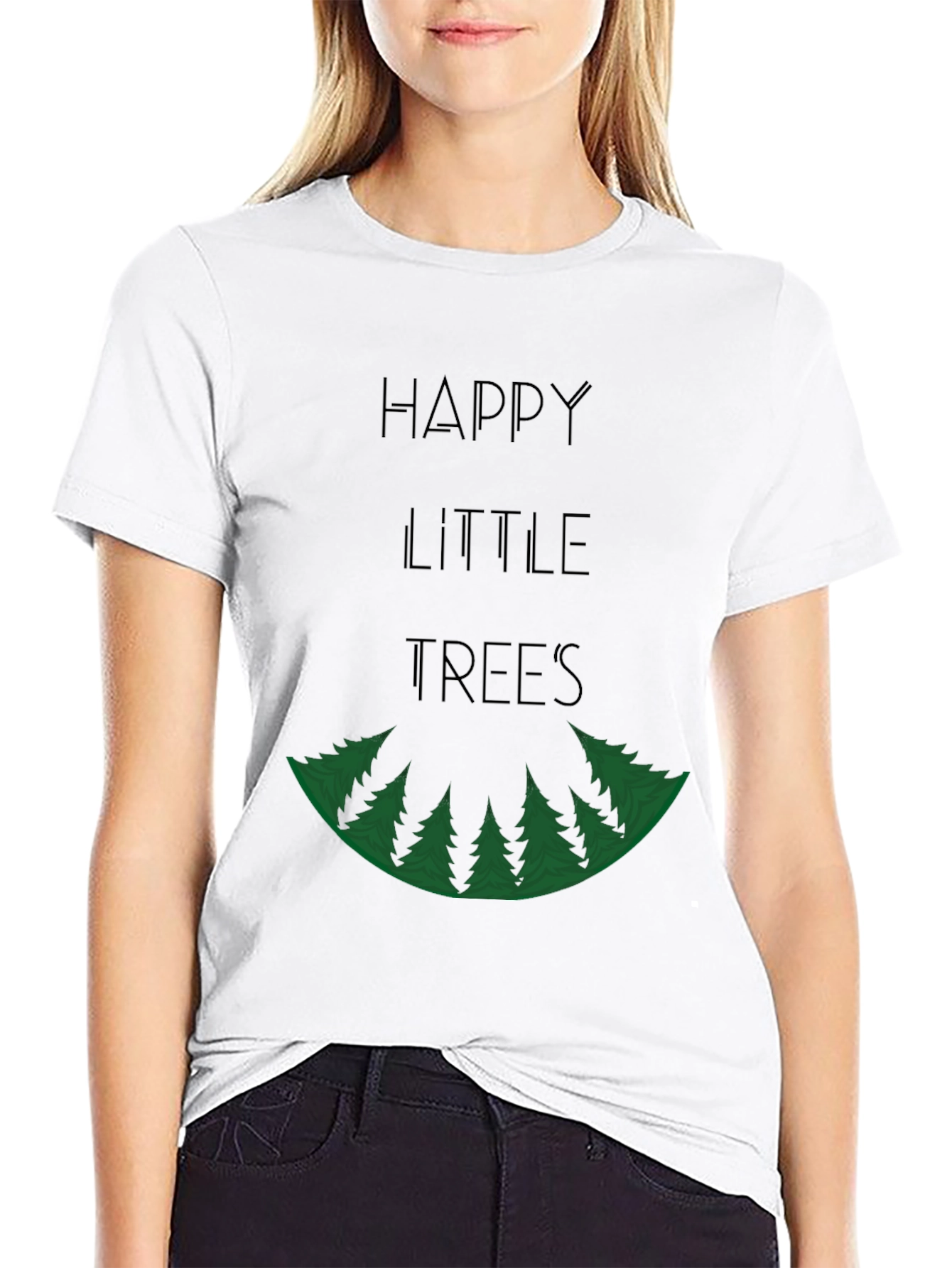 Happy Little Trees Graphic T-Shirt - Unisex