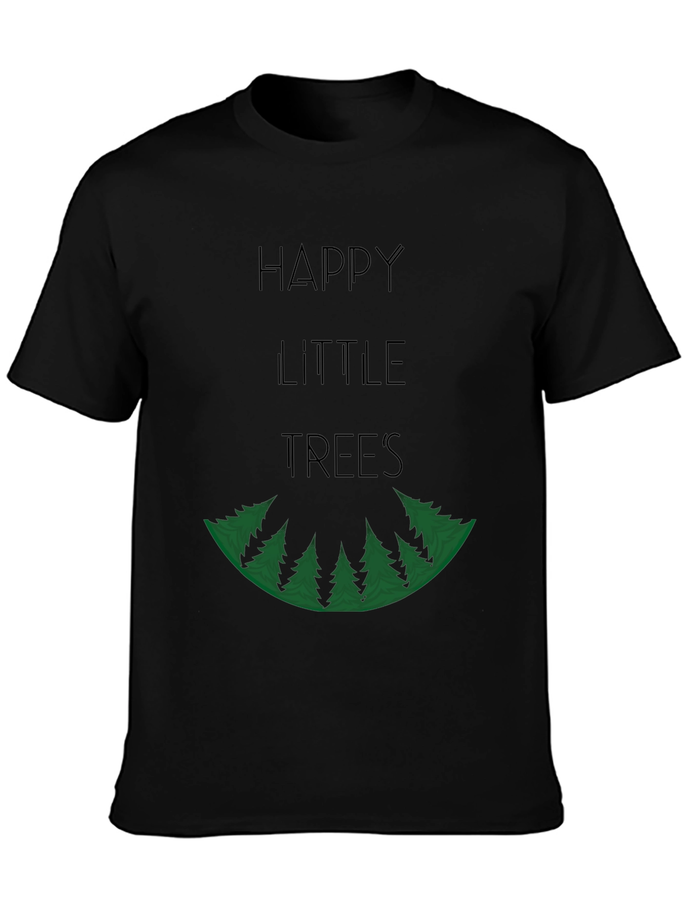 Happy Little Trees Graphic T-Shirt - Unisex